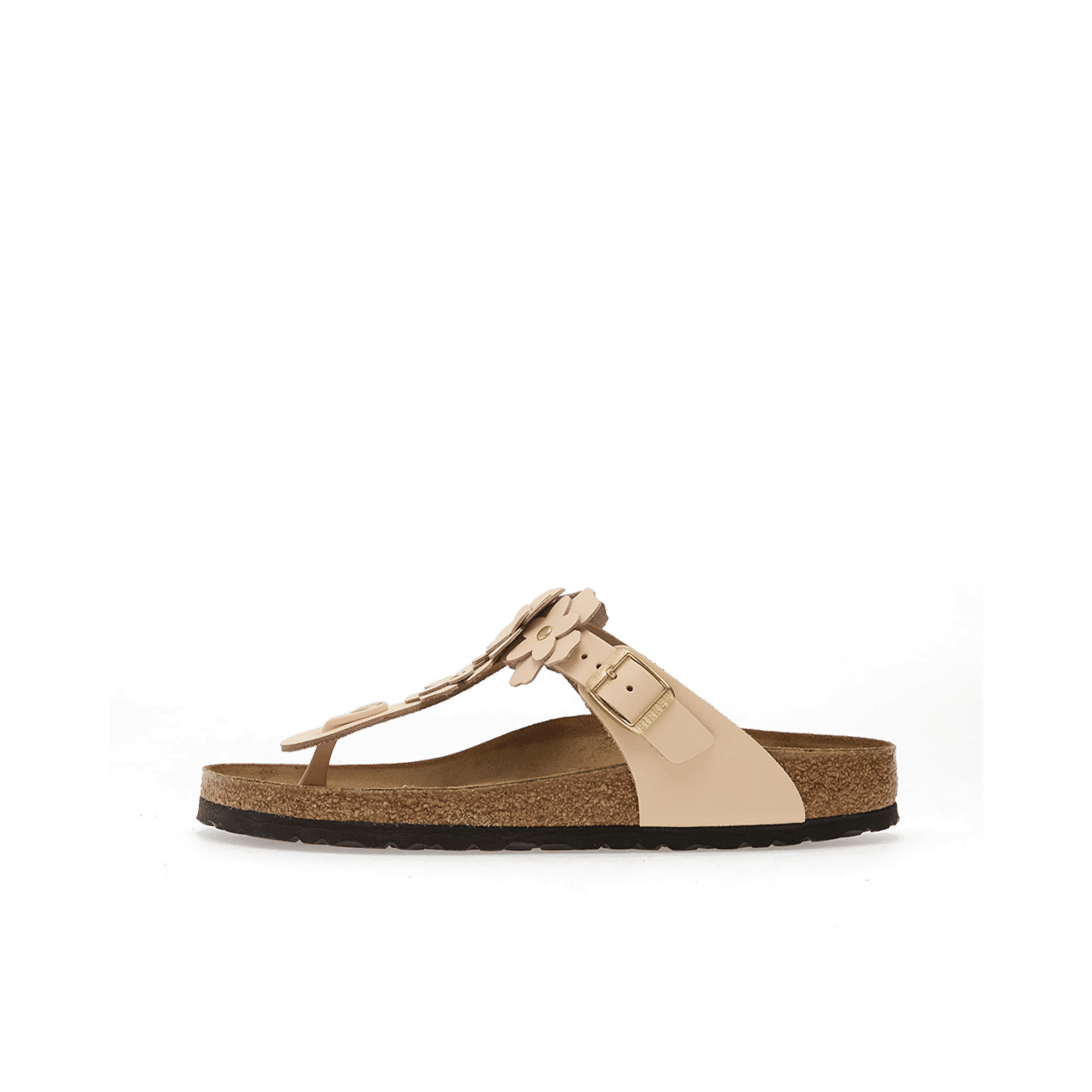 Birkenstock Gizeh Flower Leather "Light Rose" | 1029304