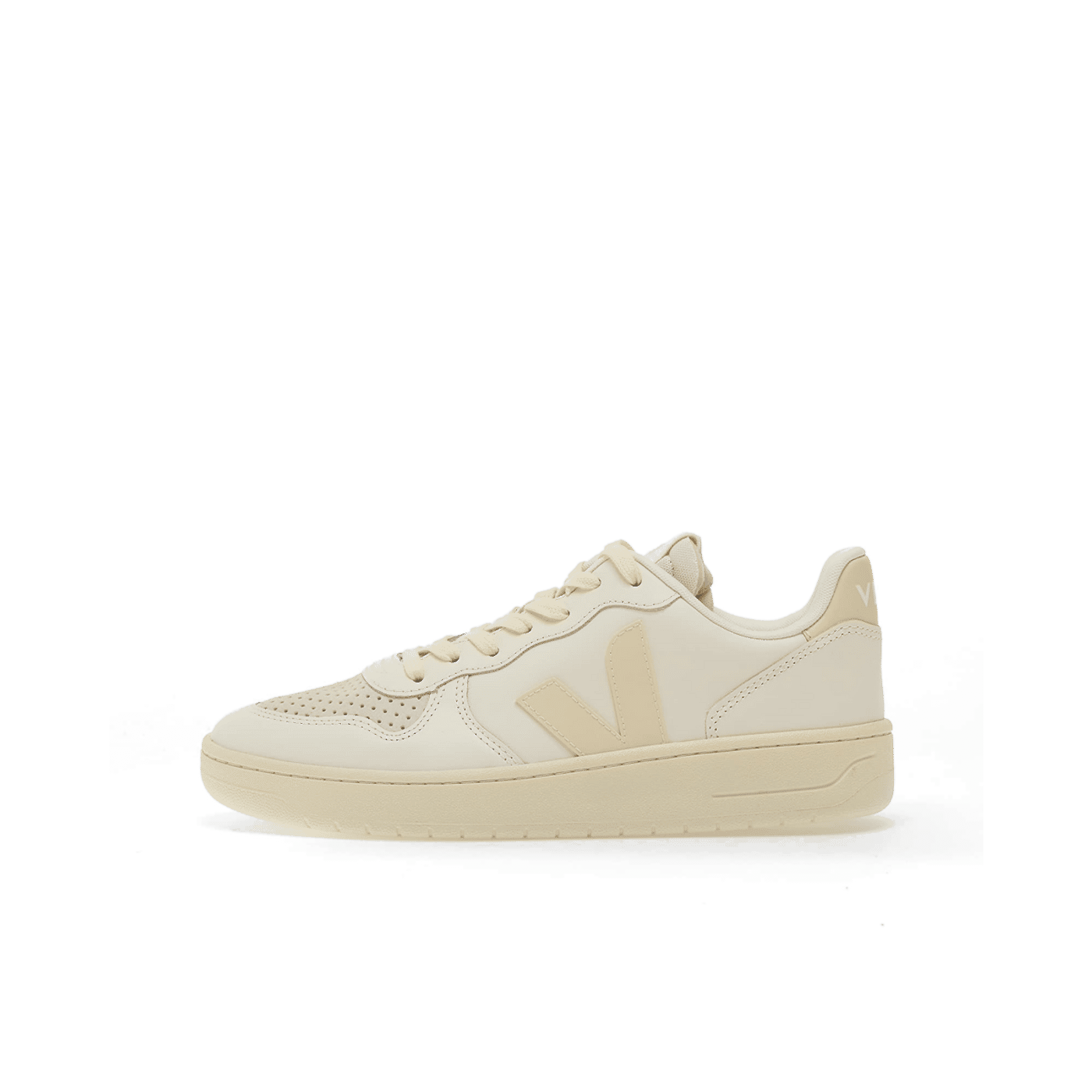 Veja V-10 Prime Leather Wmns "Beige" | VI0220498A