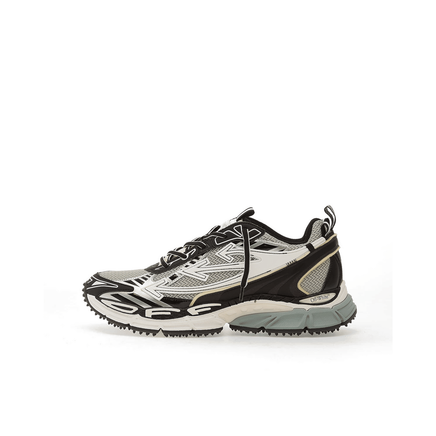 Off-White Be Right Back Mesh "Light Grey/Black" | OMIA295C99FAB0010510