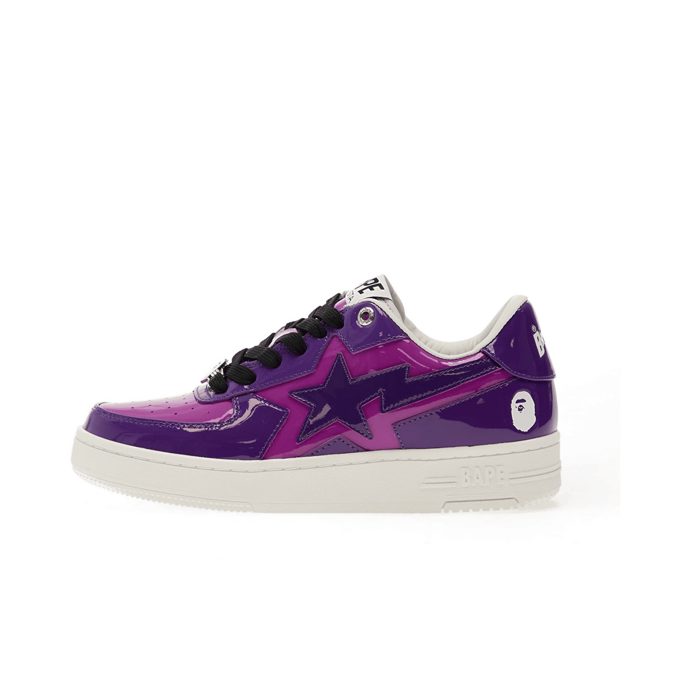 A Bathing Ape Wmns Bape Sta Icon L "Purple" | 001FWK802308LPUR