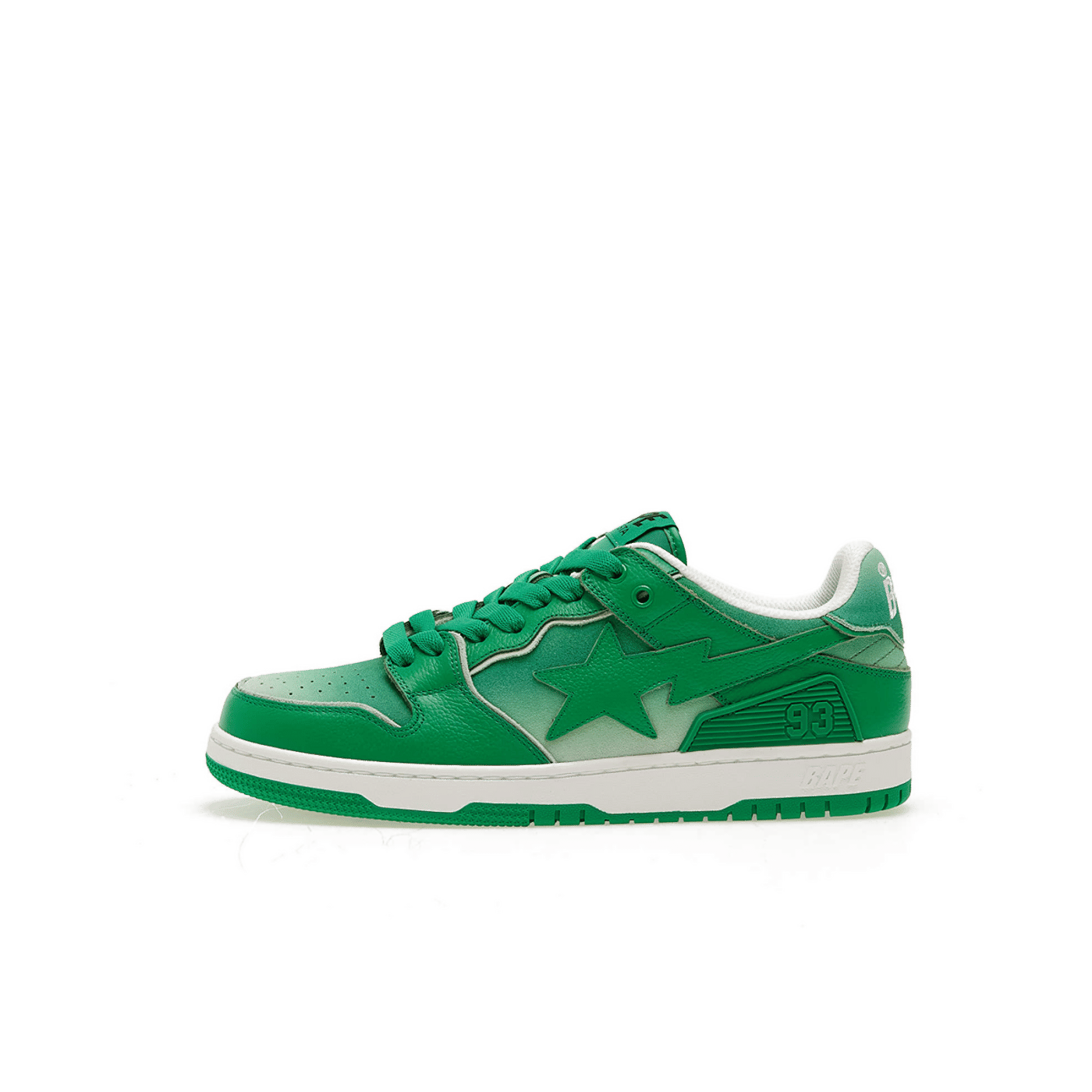 A Bathing Ape Bape Sk8 Sta 4 M1 "Green" | 001FWJ801058IGRN