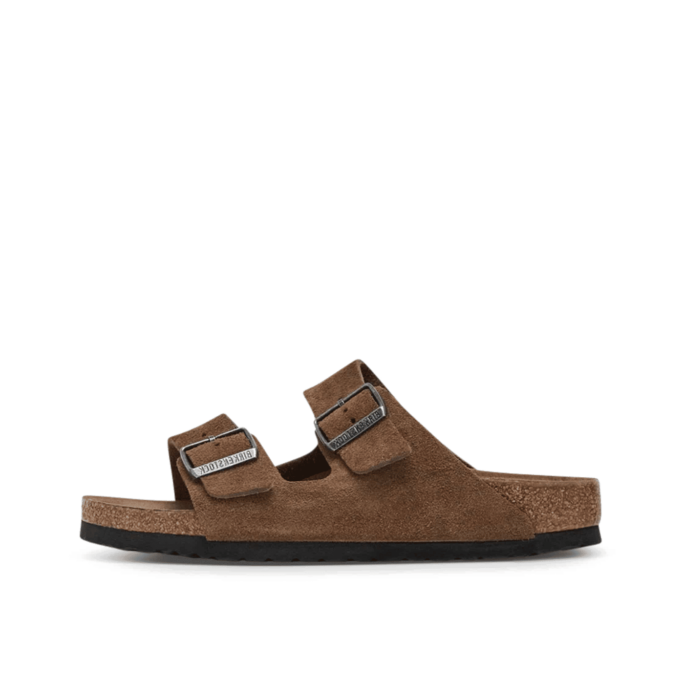 BIRKENSTOCK Arizona Soft Footbed Suede Leather Slide "Brown" | 1030865