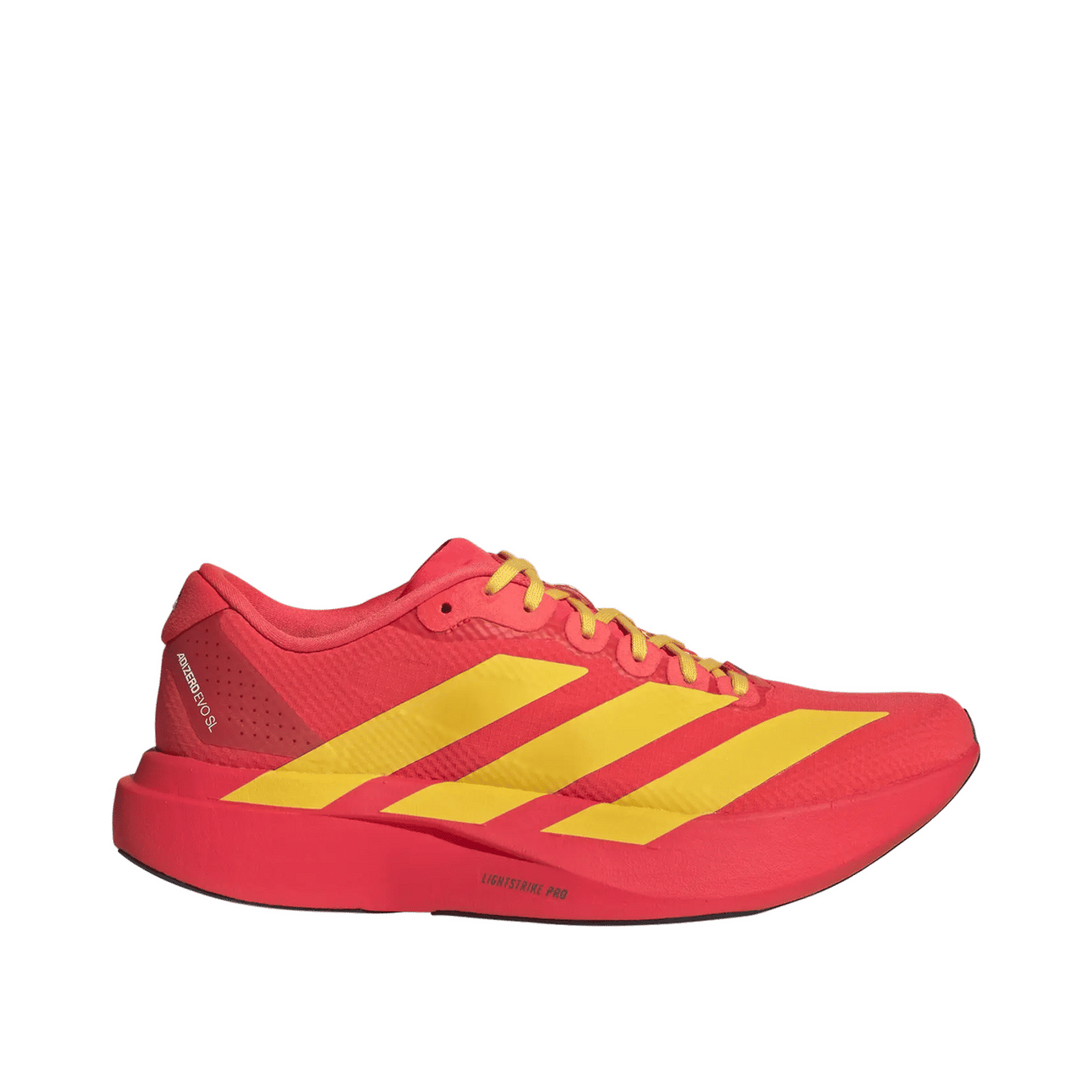 Adidas Adizero Evo SL "Lucid Red/Bold Gold/Semi Lucid Blue" | JQ4410