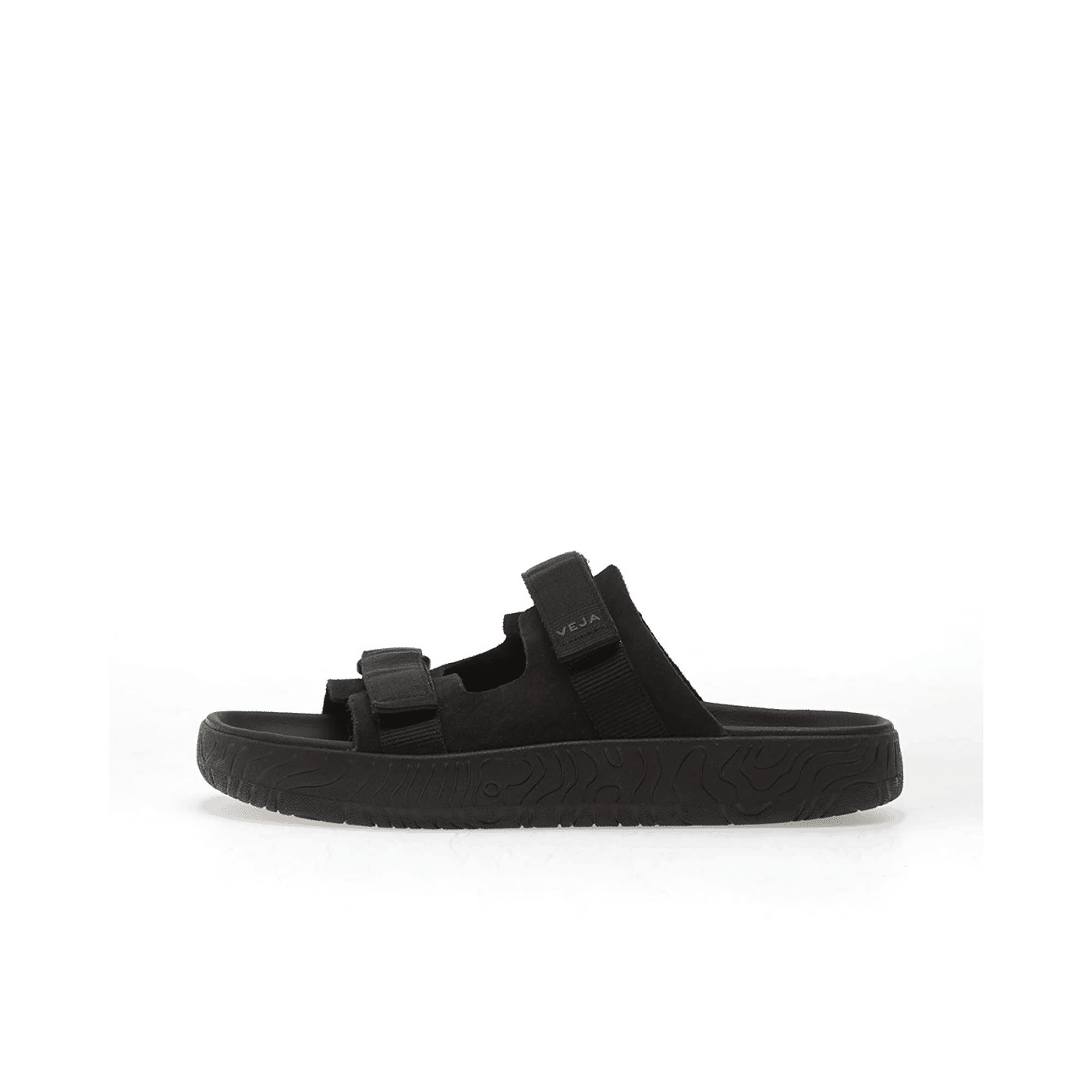 Veja Arpoador Suede Slide "Black" | AP3221036B