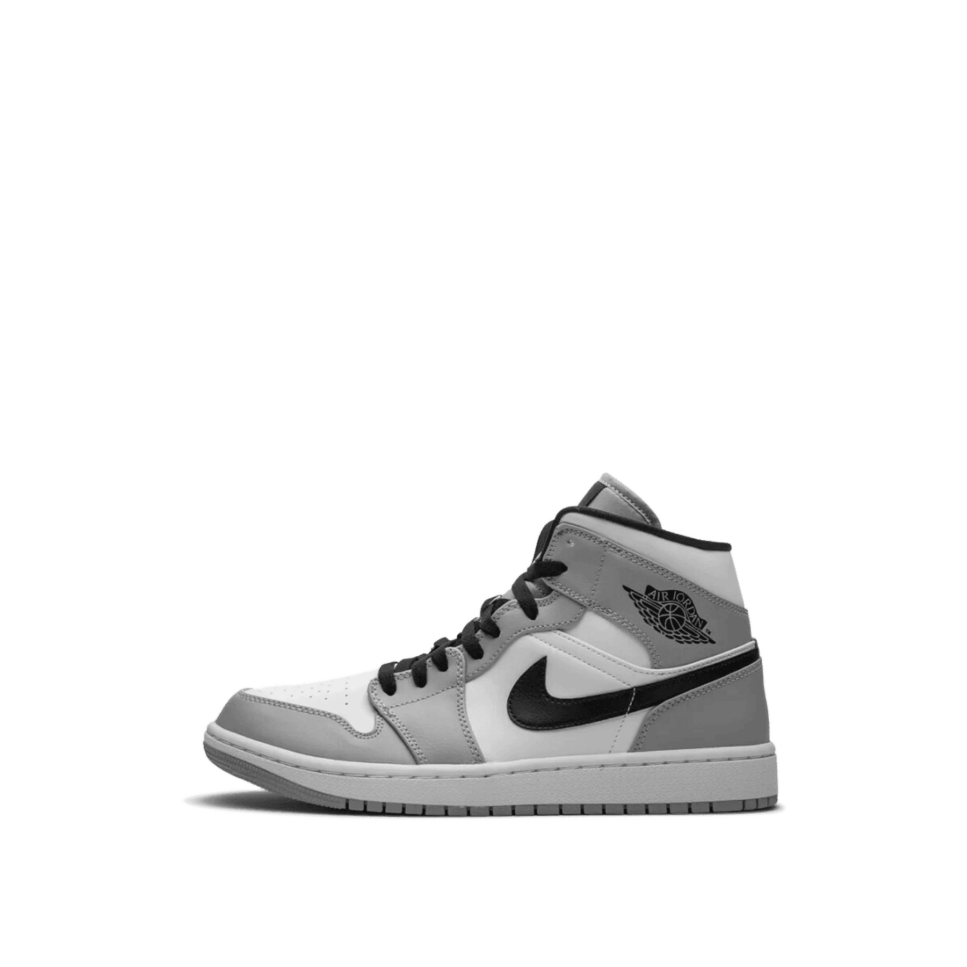 Air Jordan 1 Mid "Light Smoke Grey" | 554724-092