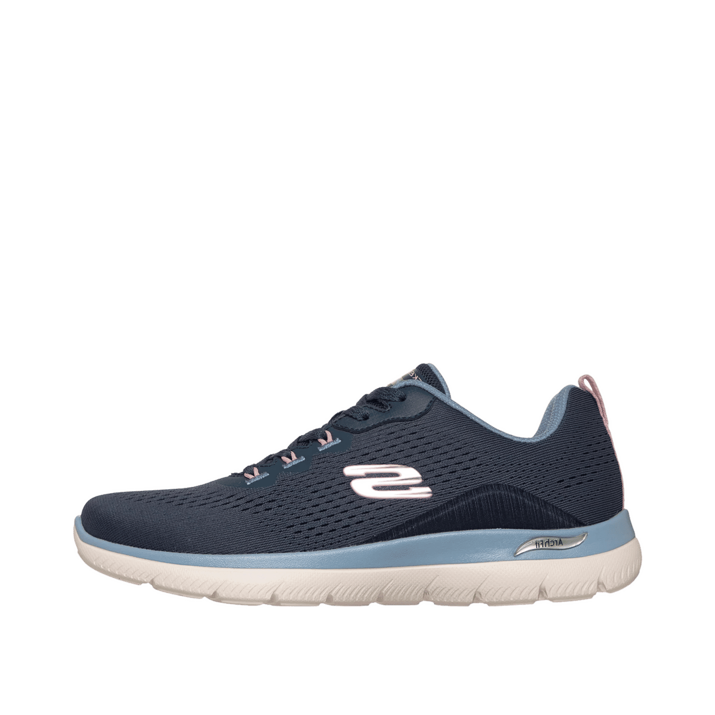 Skechers Arch Fit Summits - Daily Flow "Navy/Light Blue" | 150754NVLB