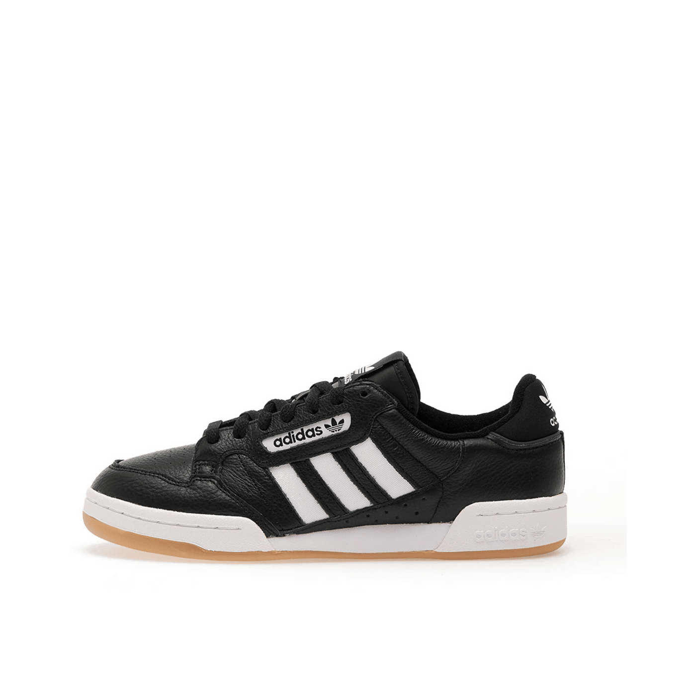 Adidas Continental 80 Stripes "Core Black/Ftw White/Gum" | JQ9063