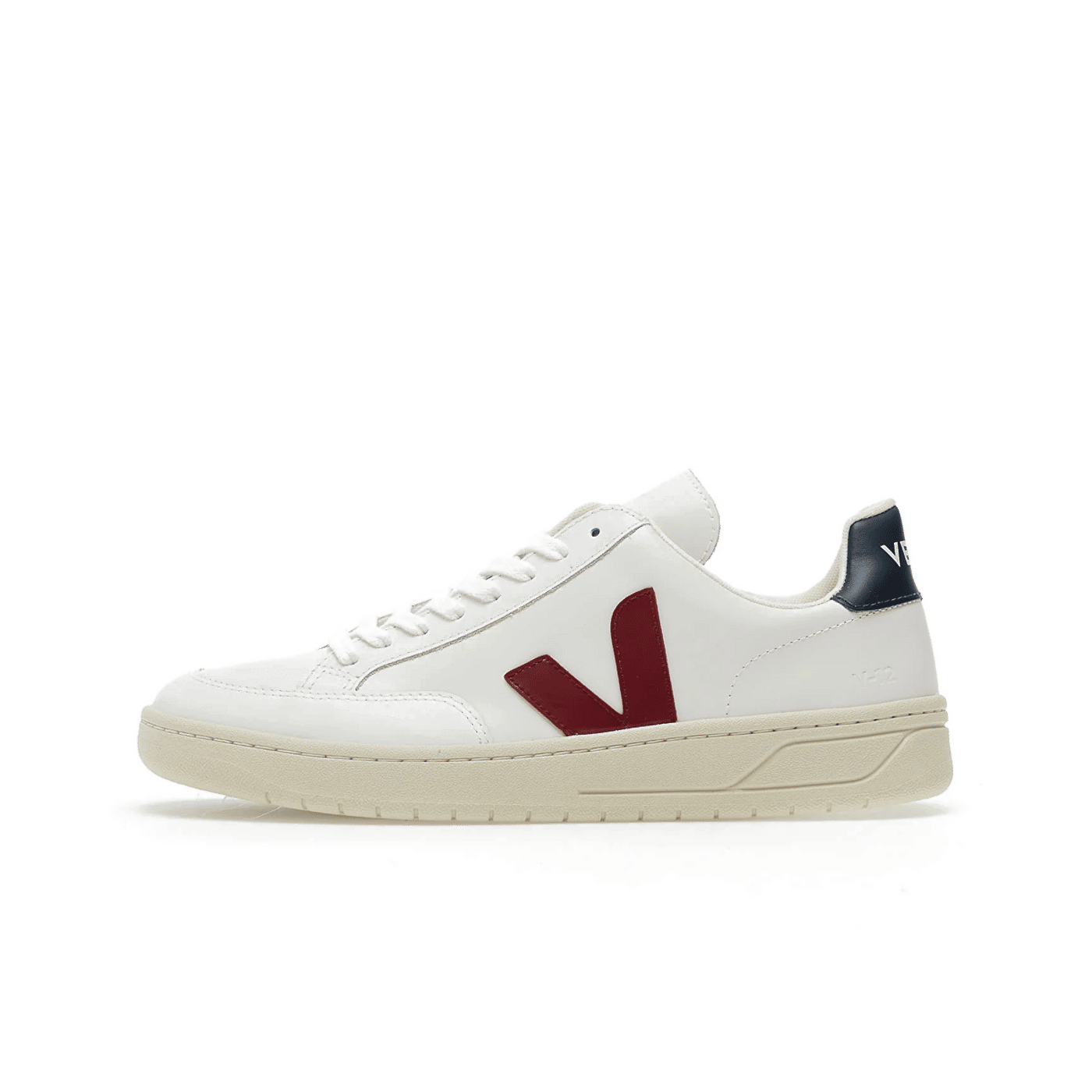 Veja V-12 Leather "White Marsala Nautico" | XD0201955B
