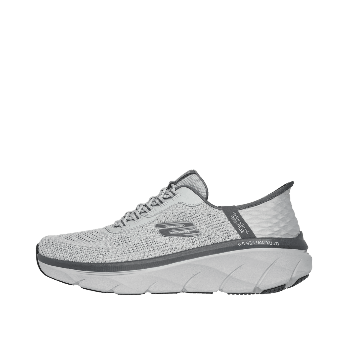 Skechers D'Lux Walker 2.0 Rezinate "Grey/Charcoal" | 232446GYCC