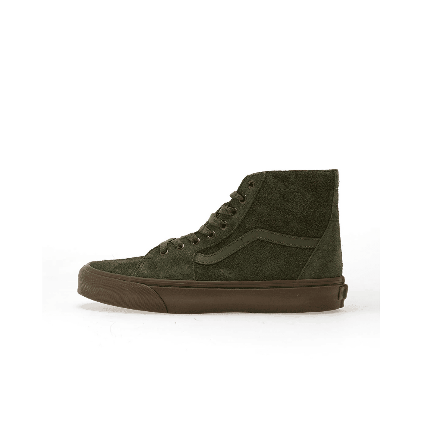 Vans SK8-Hi Tapered "Hairy Suede Olive/Gum" | VN000DCH0QR1