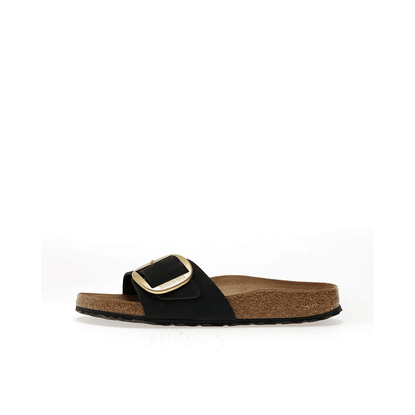 Birkenstock Madrid Big Buckle Slide "Black" | 1023373
