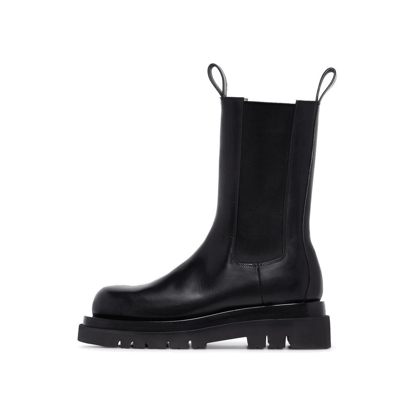 Bottega Veneta Bottega Venetta Lug Boots Black Leather 592045 VIFH0 1000