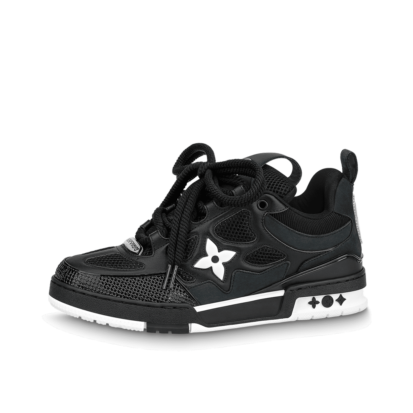 Louis Vuitton LV Skate Sneaker Black Black White 1AARR1