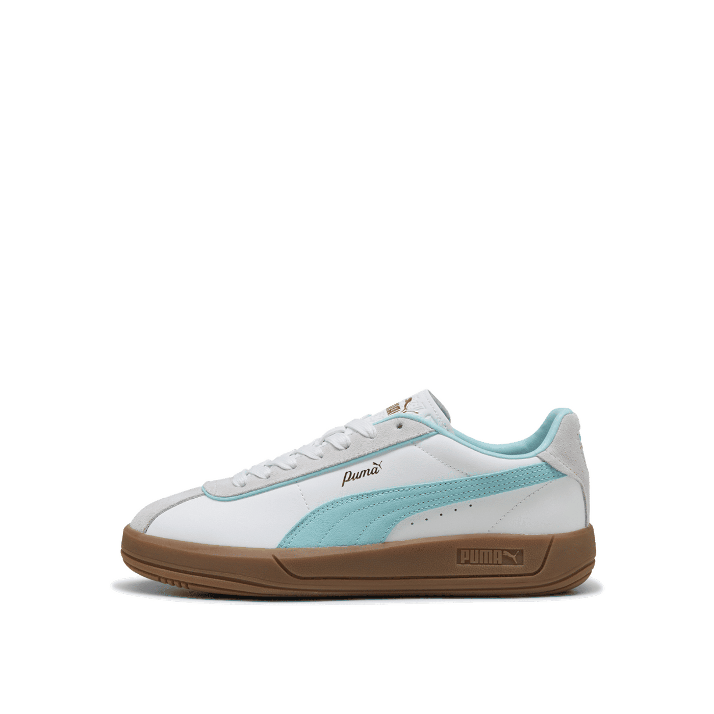 PUMA Club Klassika "White/Safe Lake/Feather Gray" | 400364-03