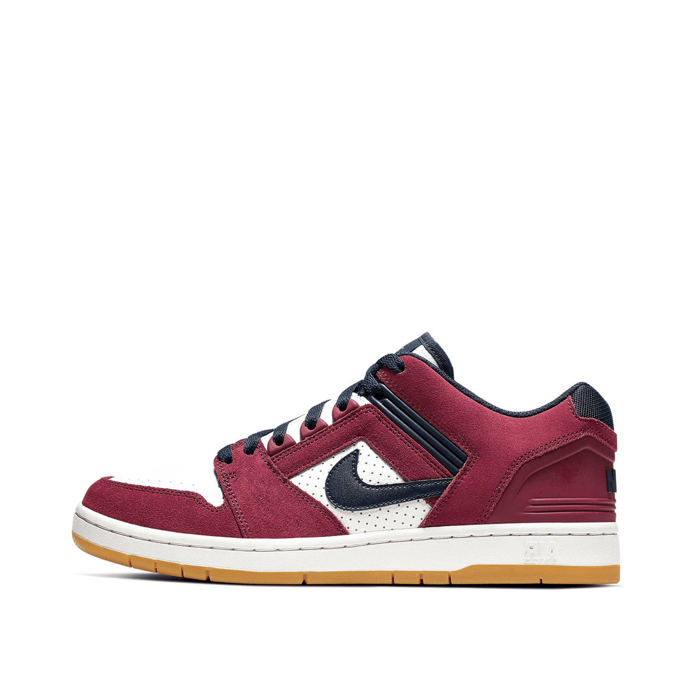Nike SB Air Force II Low "Team Red/Obsidian-White-Summit White" | AO0300-600