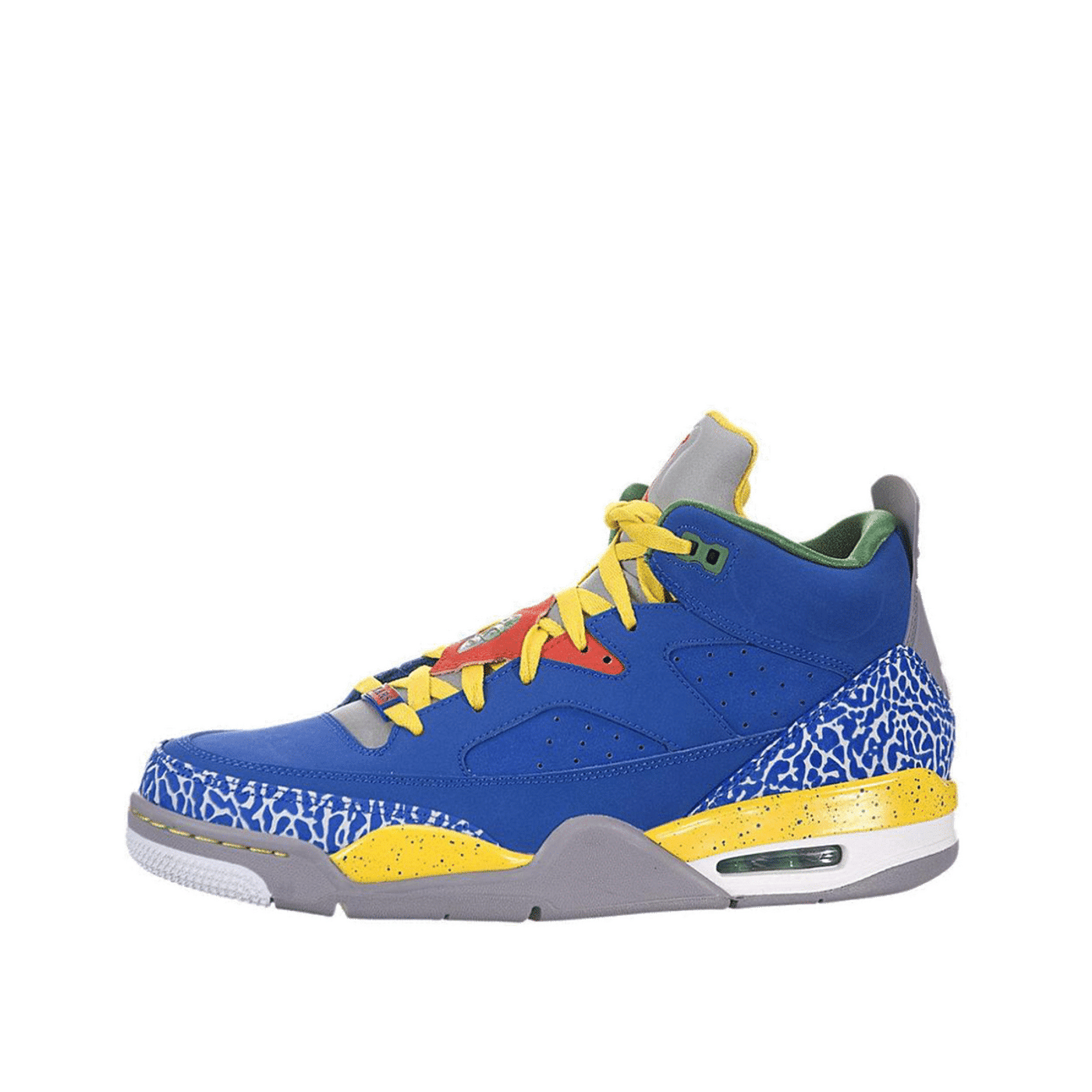Jordan Son of Mars Low Do the Right Thing "Game Royal/Pimento-Tour Yellow-Cement Grey-Pine Green" | 580603-433