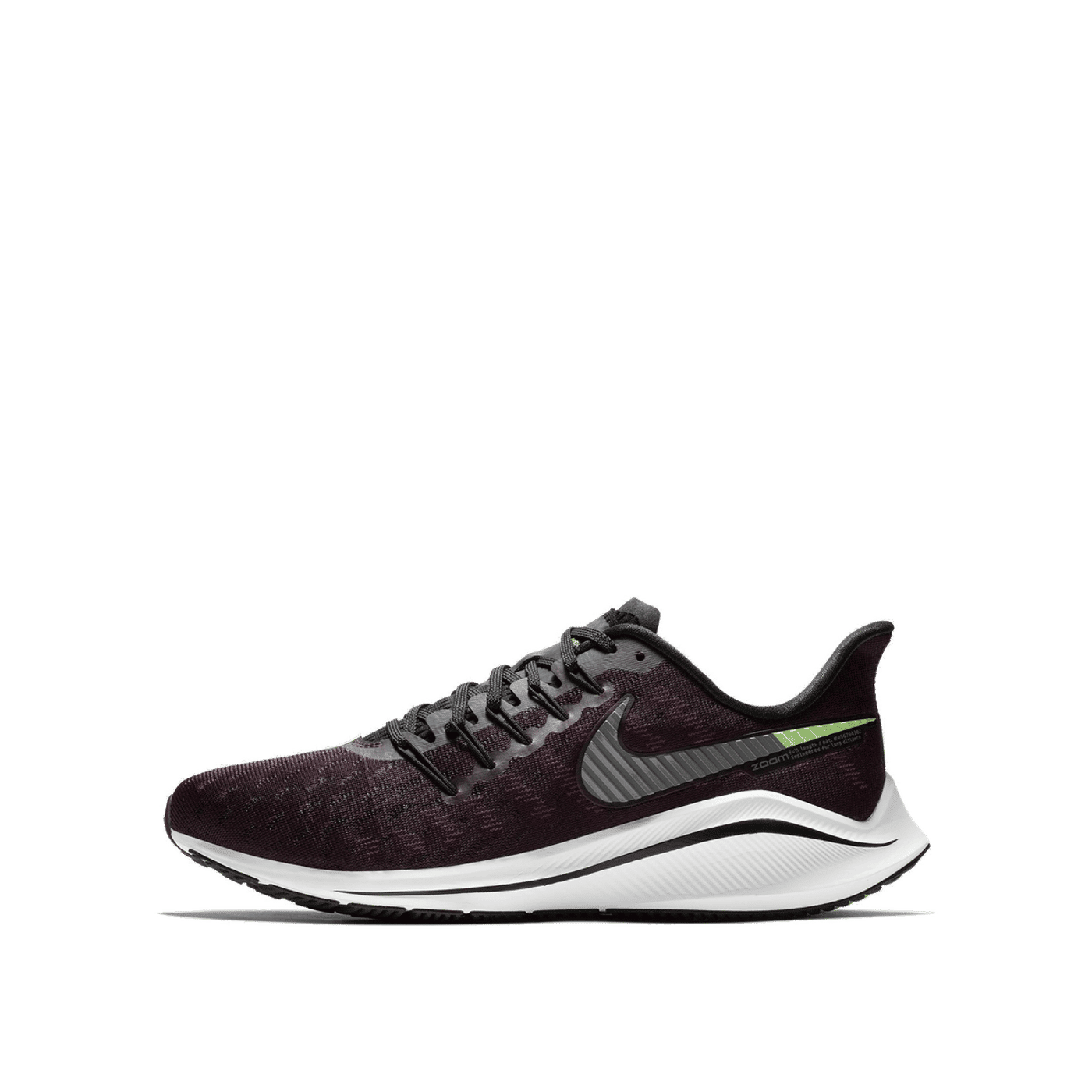Nike Air Zoom Vomero 14 Burgundy Ash Burgundy Ash Lime Blast Black Atmosphere Grey AH7857-600