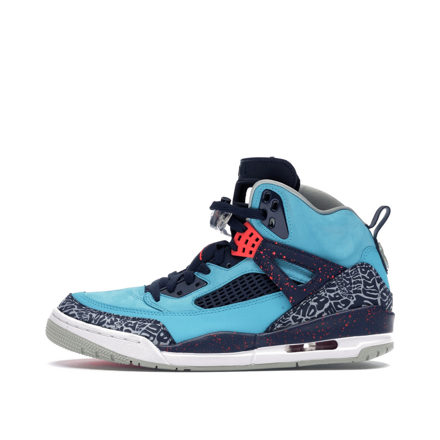 Jordan Spiz'ike "Turquoise Blue/Infrared 23-Midnight Navy-Neutral Grey" | 315371-408