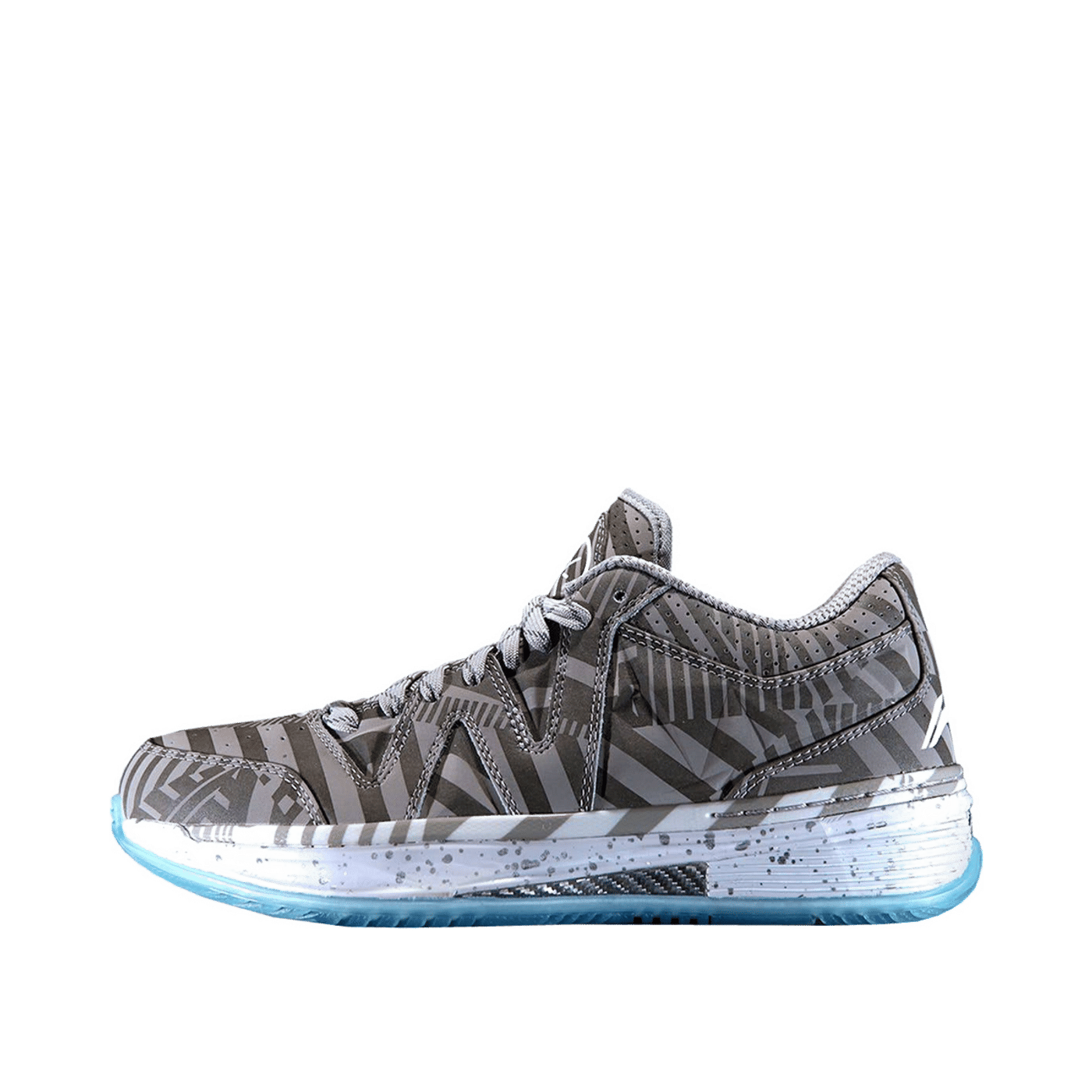 Li-Ning Way Of Wade 2 Low Iceman Cool Grey/White ABAJ007-5B