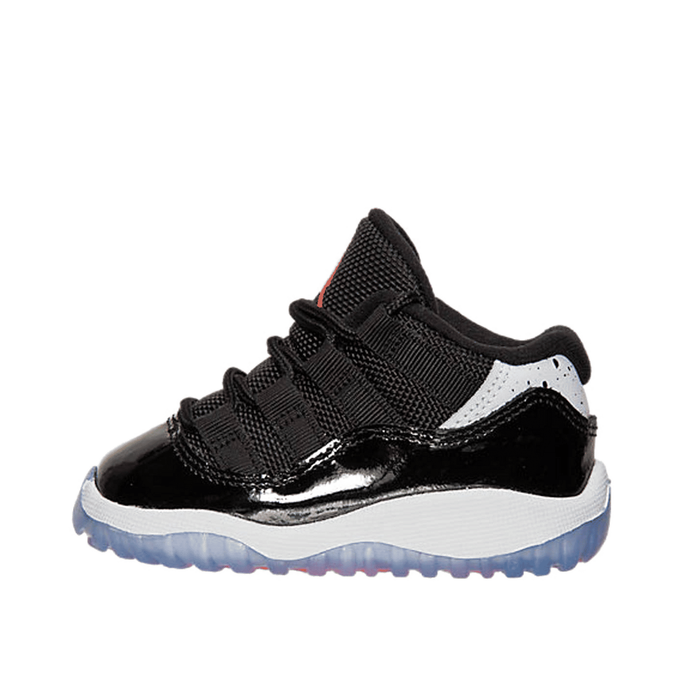 Jordan 11 Retro Low Infrared (TD) Black/Infrared 23-Pure Platinum 505836-023