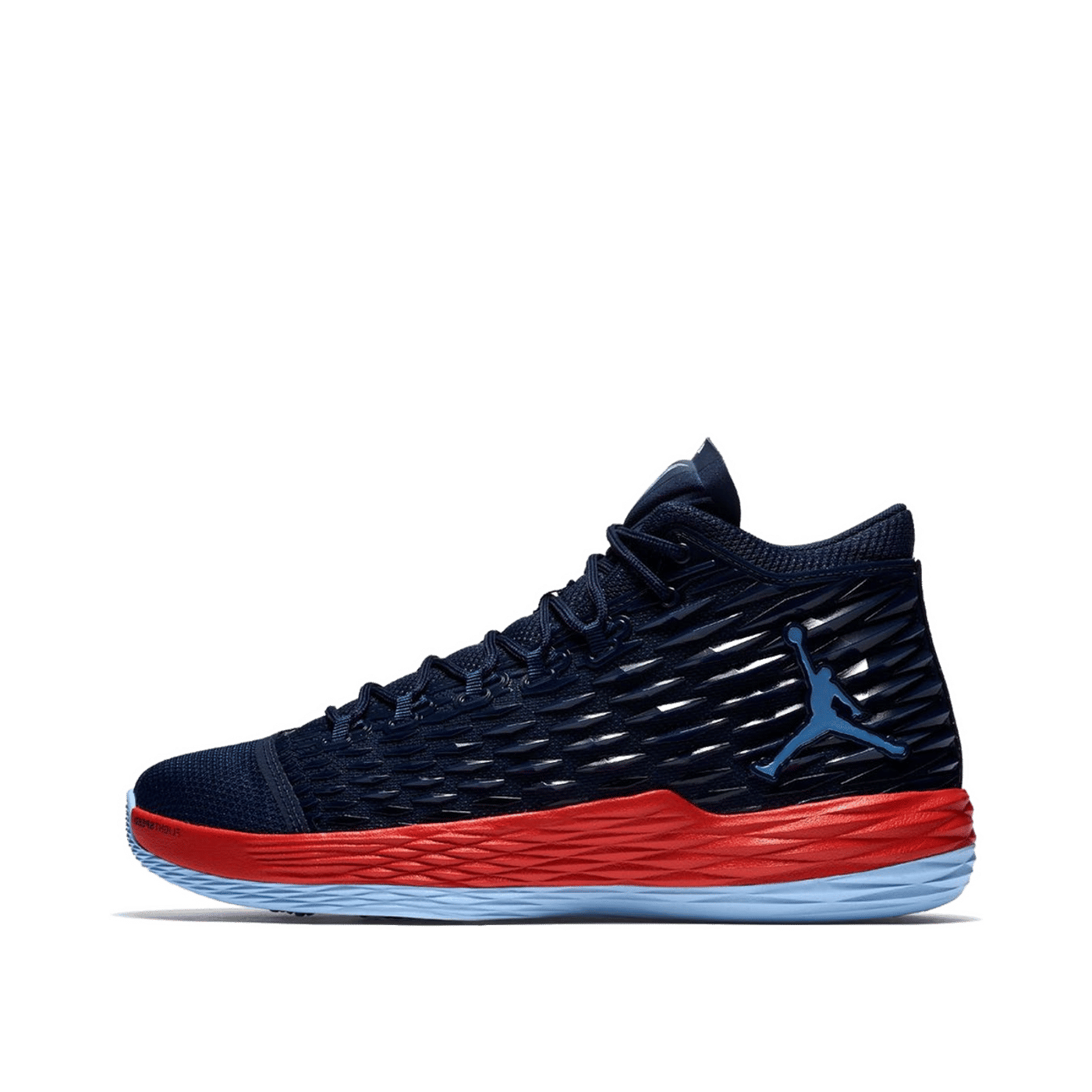 Jordan Melo M13 Midnight Navy Midnight Navy/Max Orange-Ice Blue 881562-406