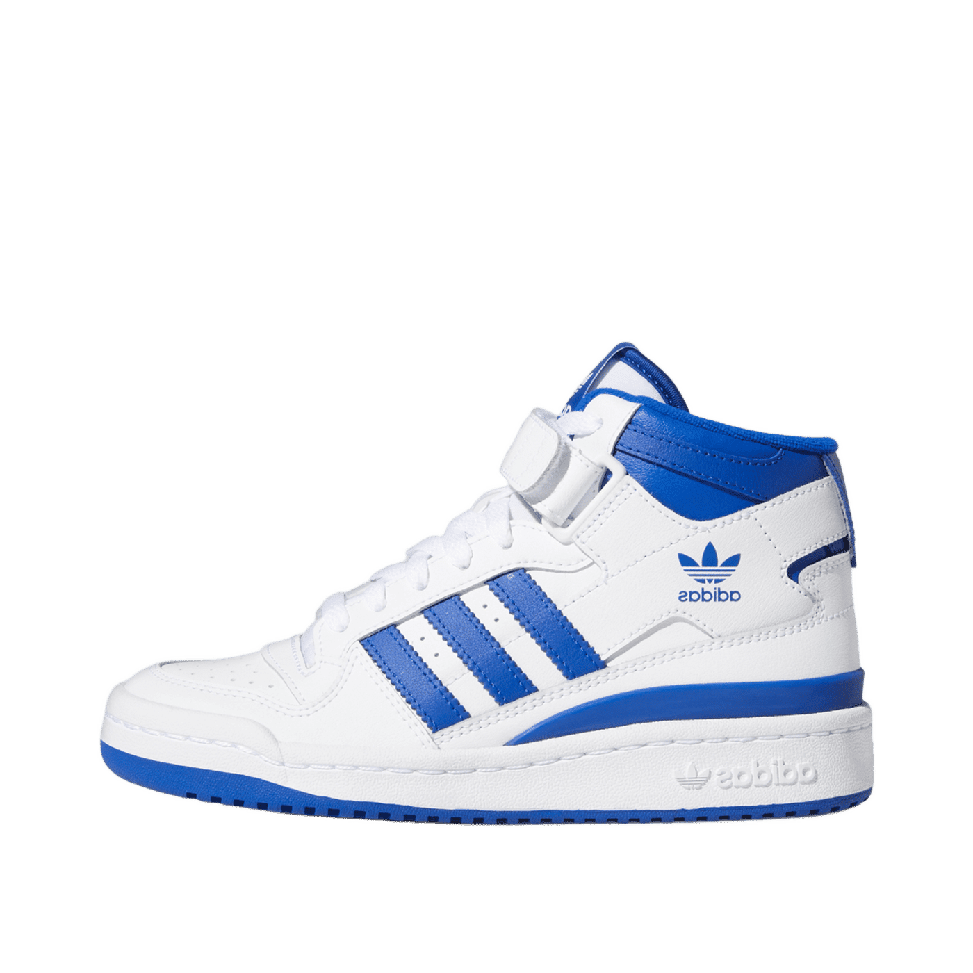 adidas Originals Forum Mid (GS) "Cloud White / Royal Blue / Cloud White" | FZ2085