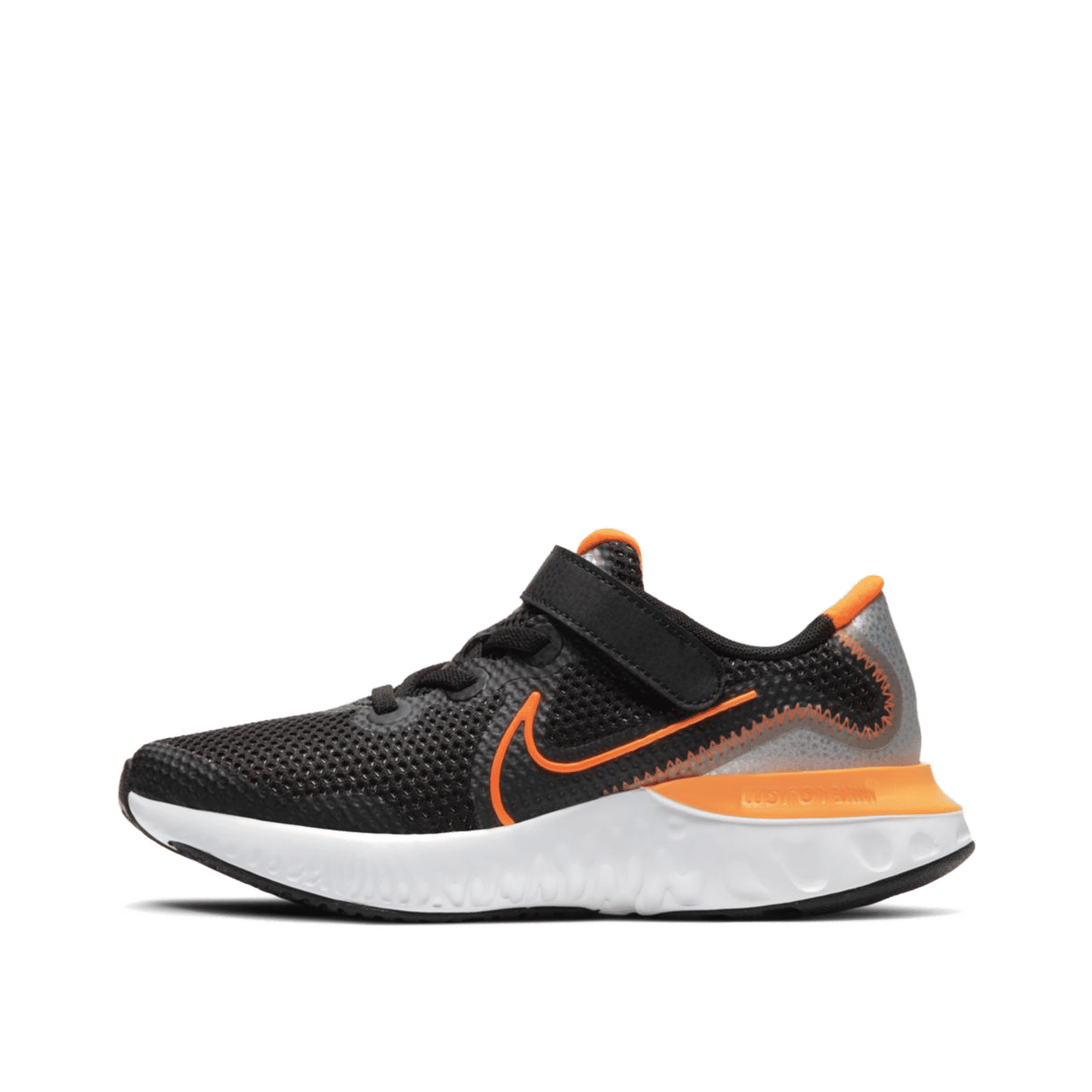 Nike Renew Run "Black/Total Orange (PS)" | CT1436-001