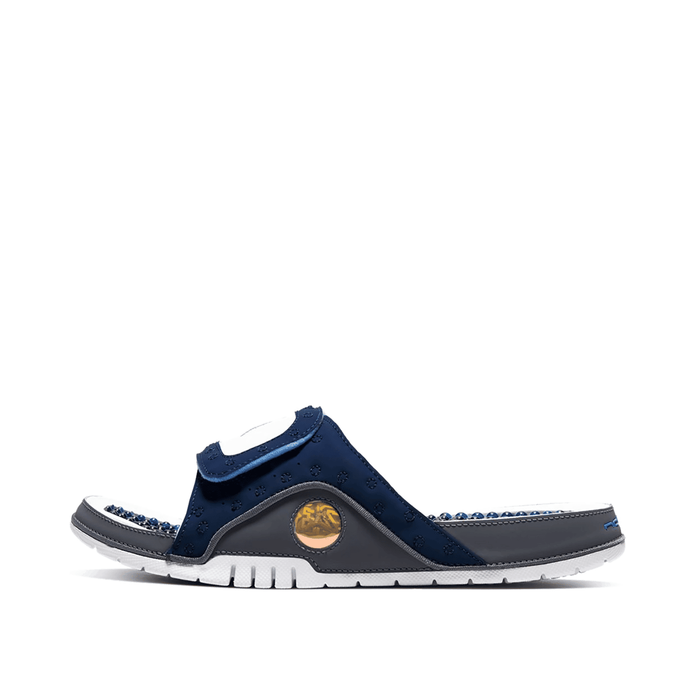 Jordan Hydro 13 Retro Slide "Navy/Flint Grey-White-University Blue" | 684915-401