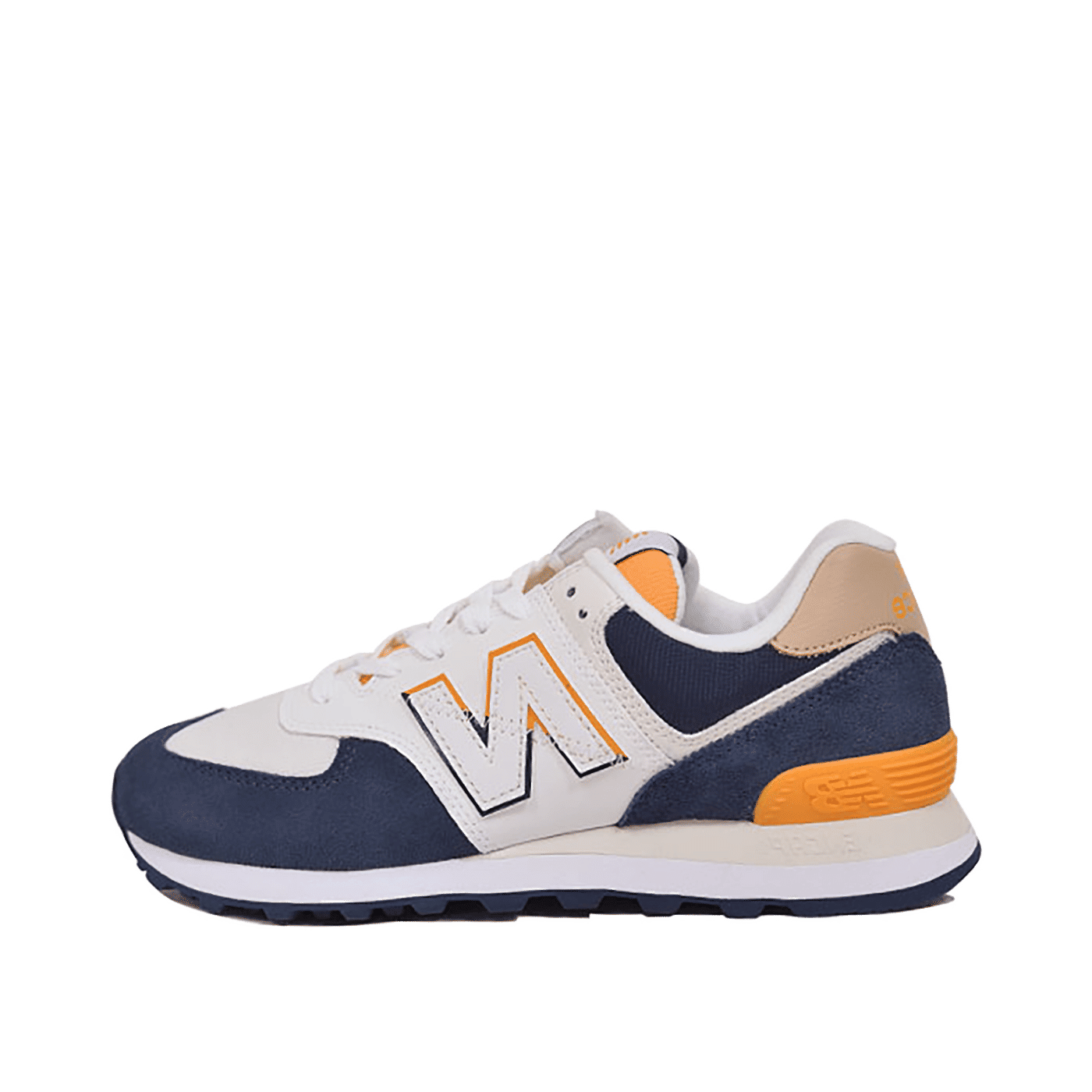 New Balance 574 "White/Navy/Yellow" | ML574SUR