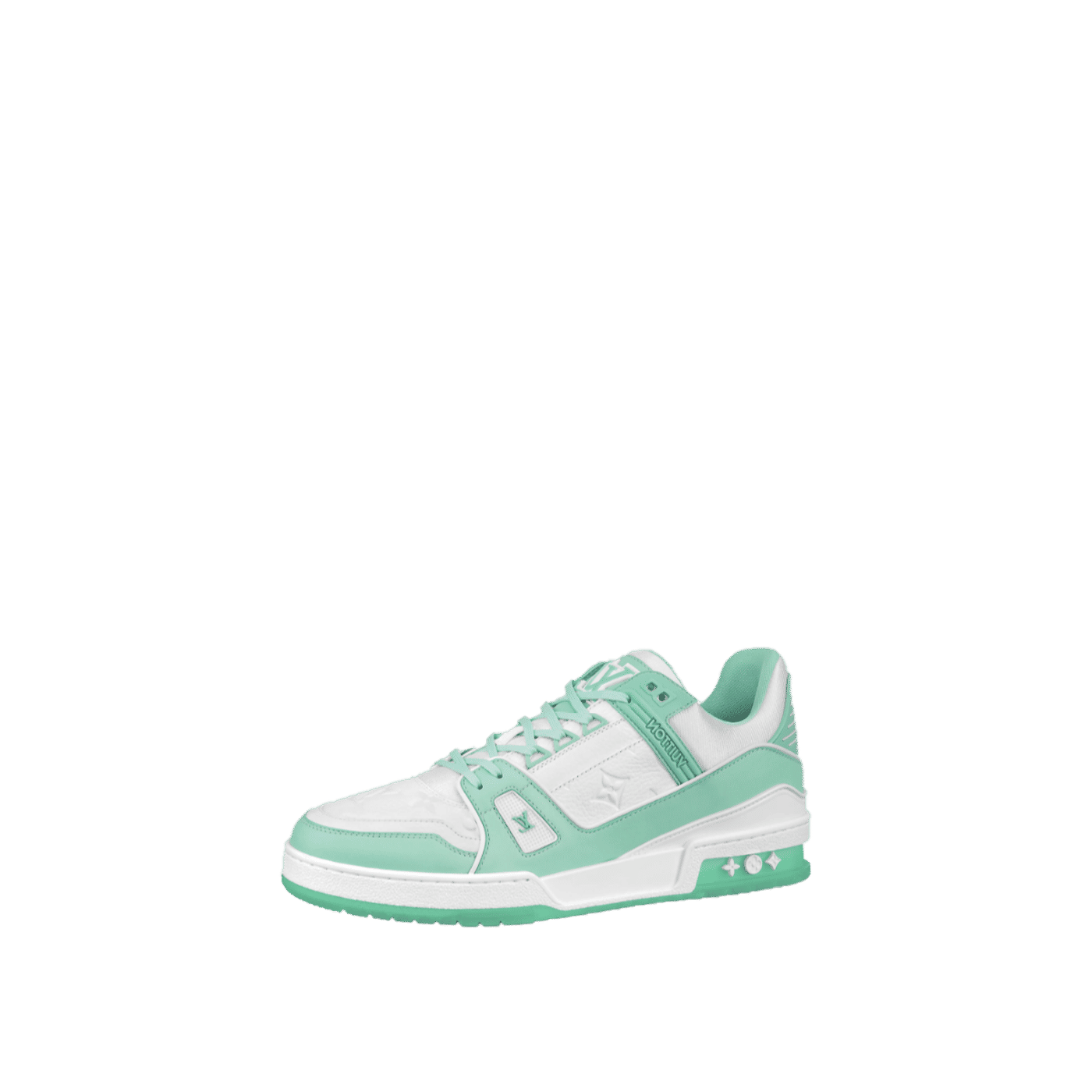 Louis Vuitton LV Trainer Green White 1A8KBS