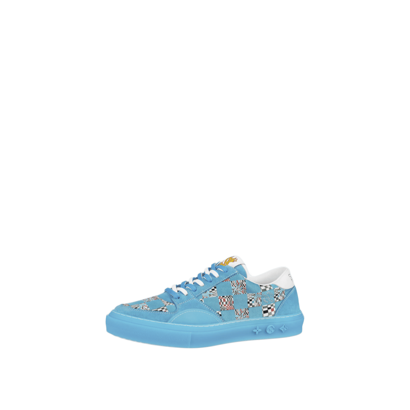 Louis Vuitton LV Ollie Blue Distorted Damier SS21 1A8Q59