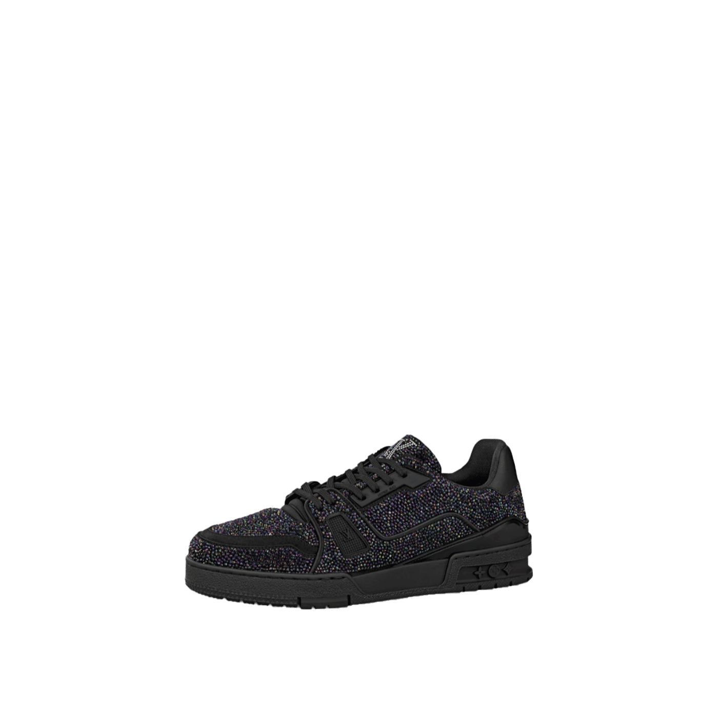 Louis Vuitton LV Trainer Black Crystals 1A815L