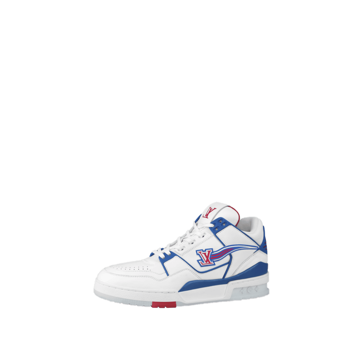Louis Vuitton LV Trainer Red White Blue FW20 1A8FFM