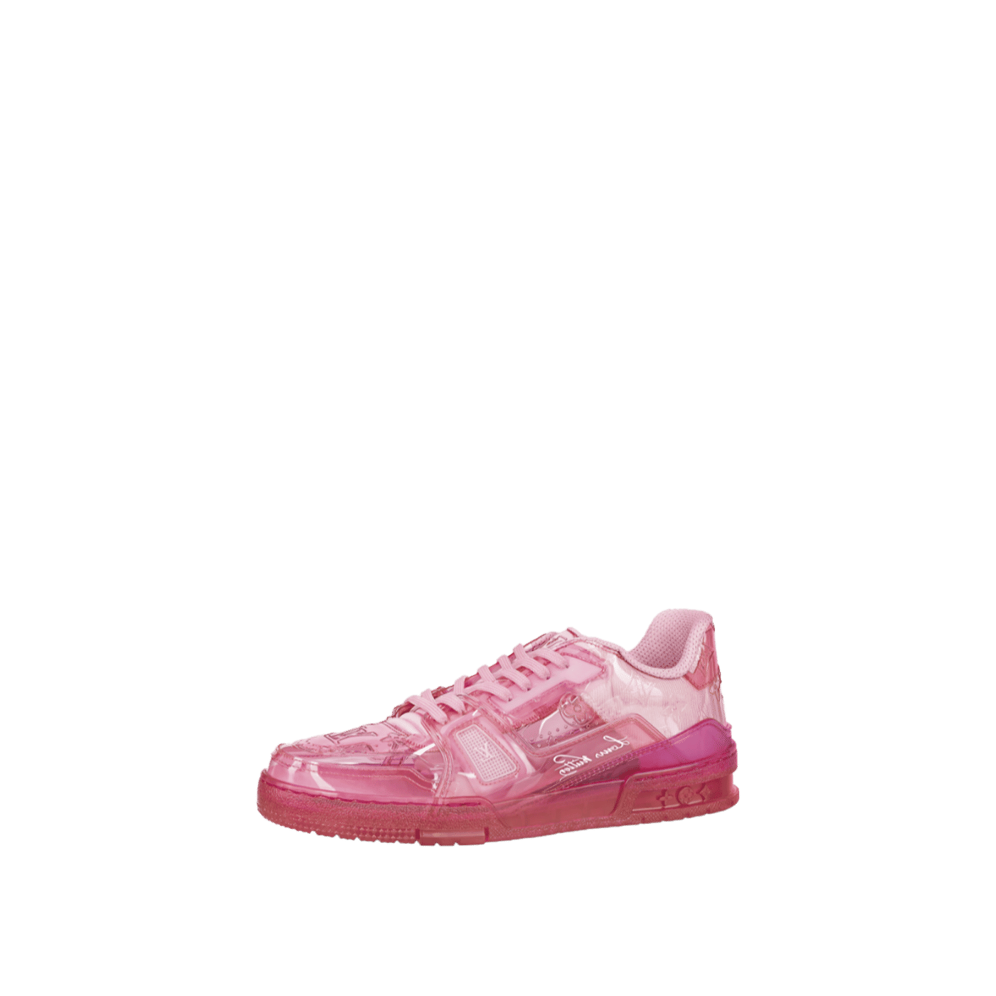 Louis Vuitton LV Trainer Fluroescent Pink 1A8KJQ