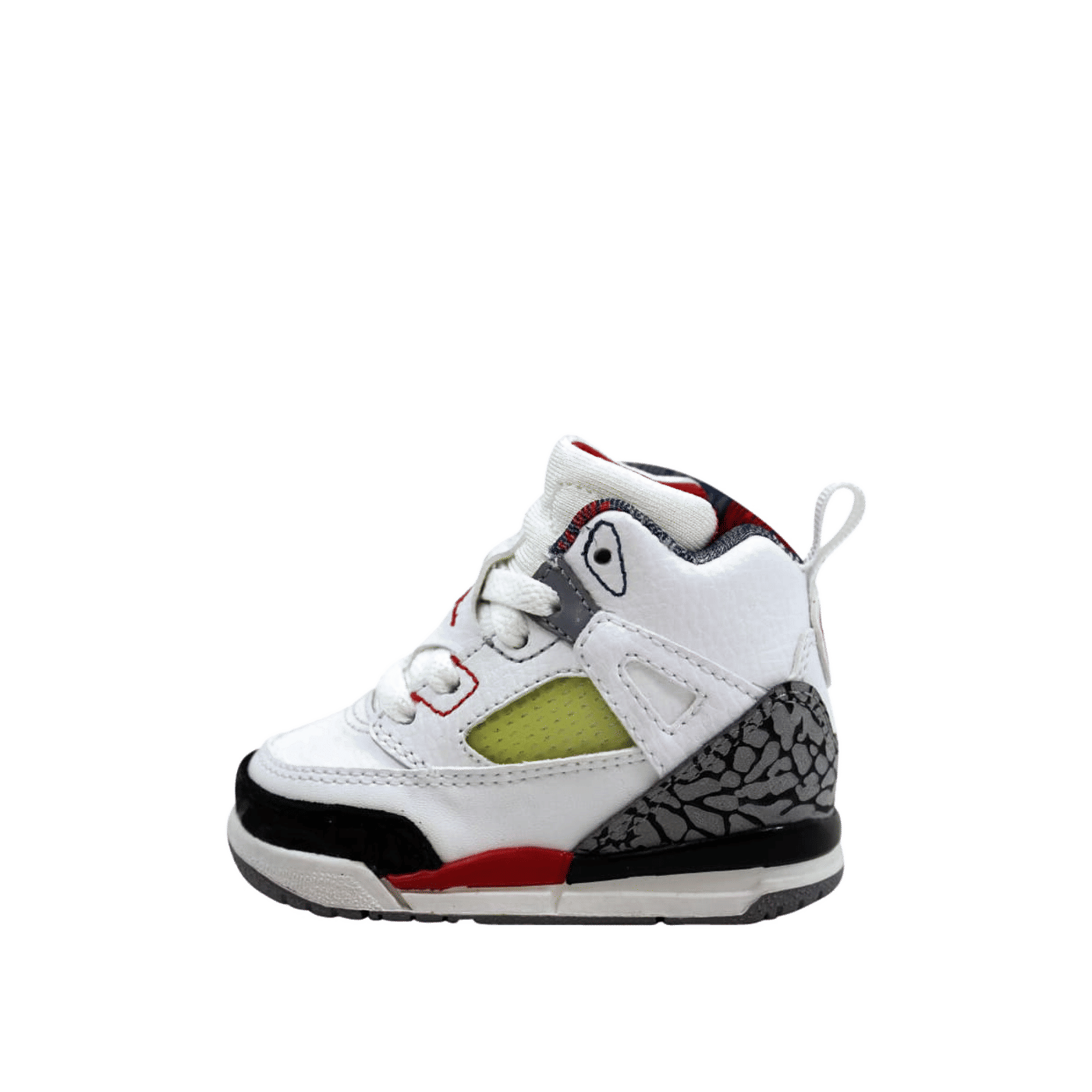 Jordan Spizike White Fire Red Black (TD) 317701-165
