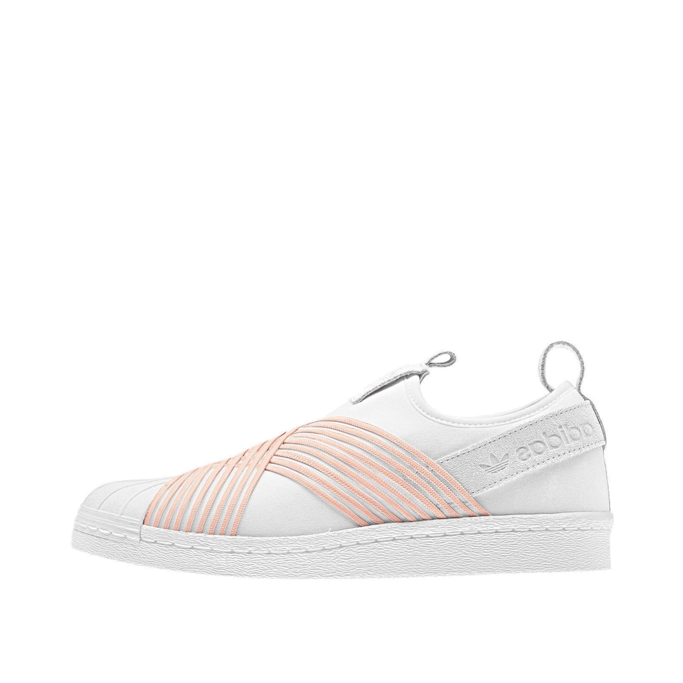 adidas Superstar Slip on White Orange (W) D96704