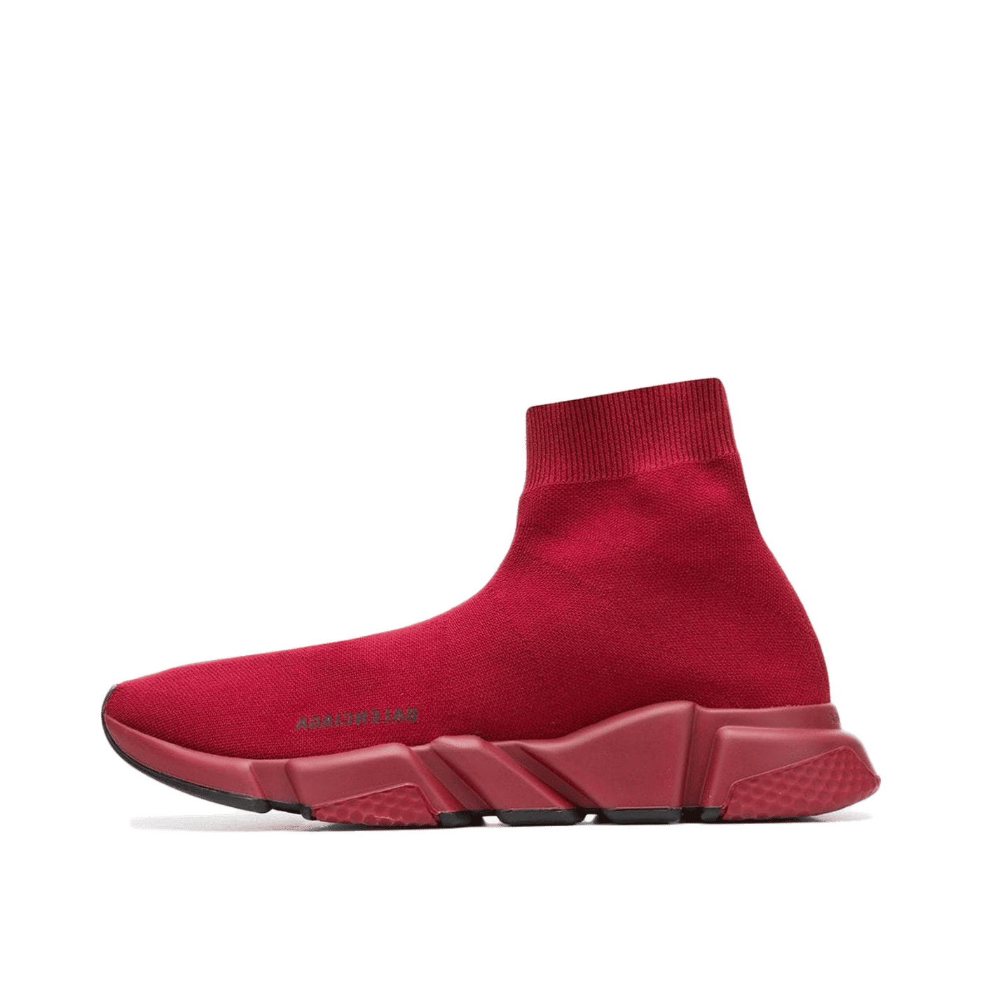 Balenciaga Speed Trainer Burgundy Black Sole 530349 W05G0 6309