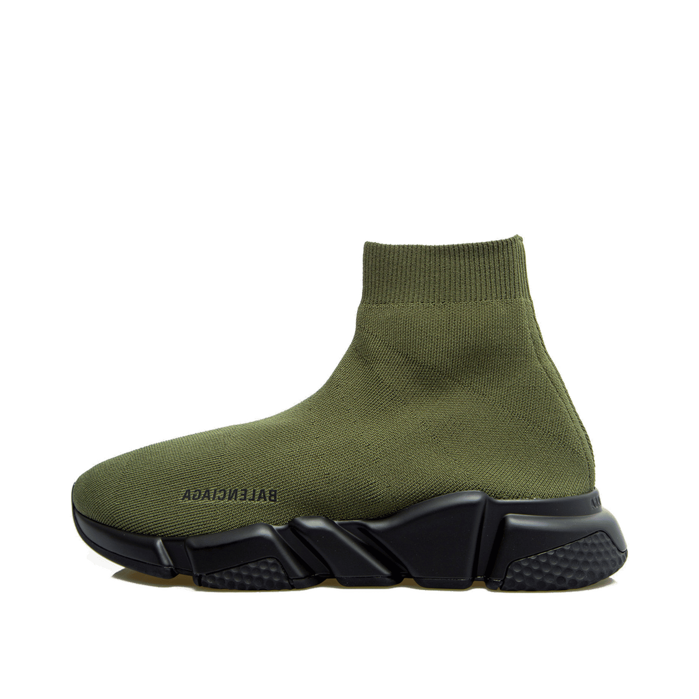 Balenciaga Speed Trainer Khaki Black 645056 W2DB1 3310