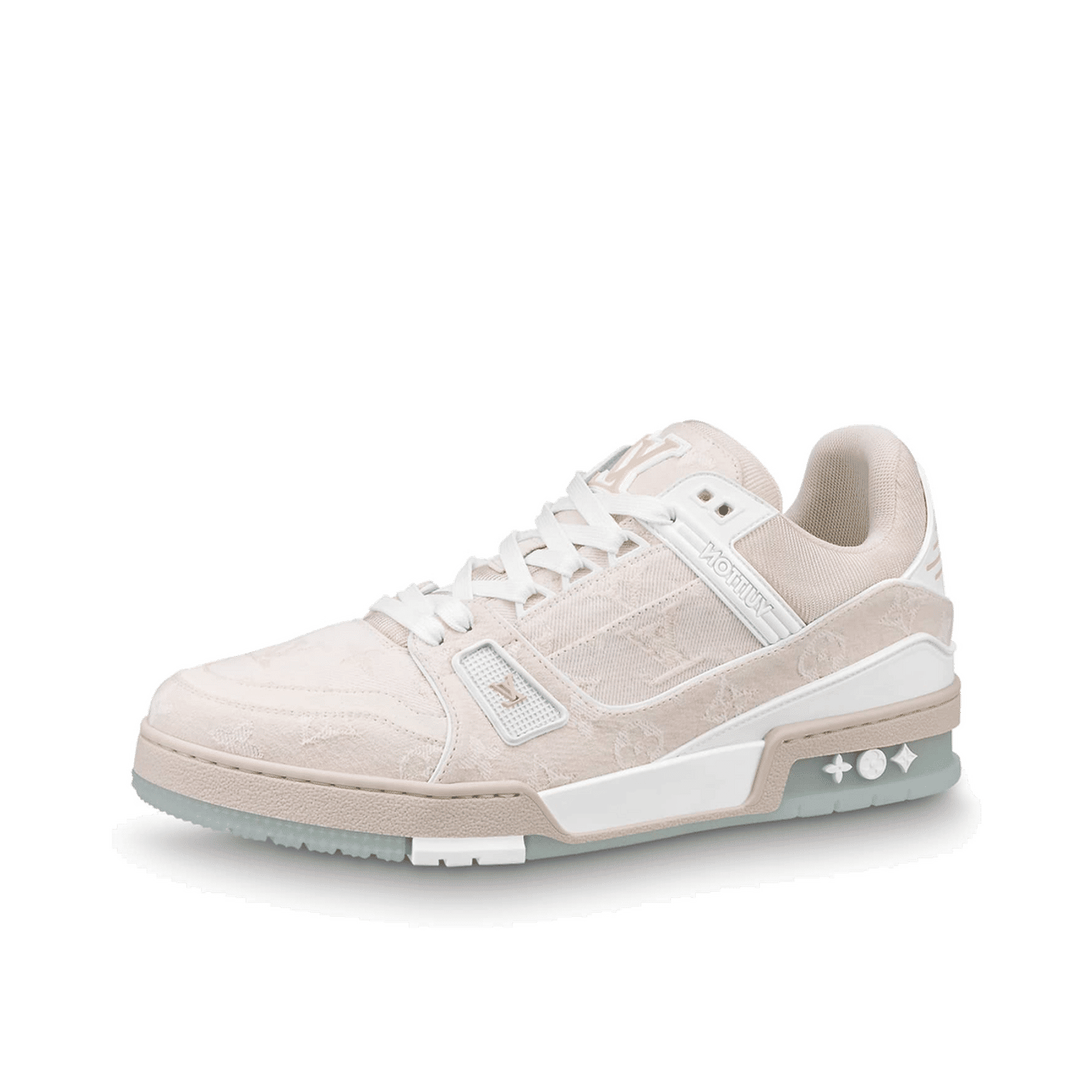 Louis Vuitton LV Trainer Beige Monogram Demin 1A8Z4W