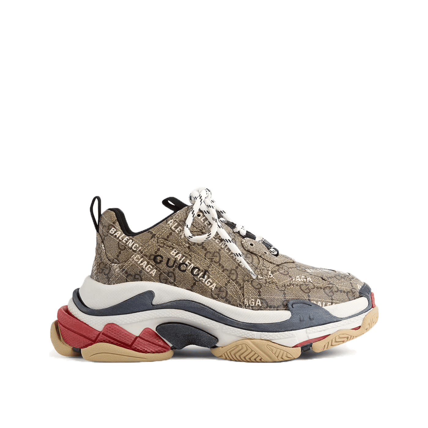 GUCCI × BALECIAGA Gucci x Balenciaga The Hacker Project Triple S Beige 681066ULZ10