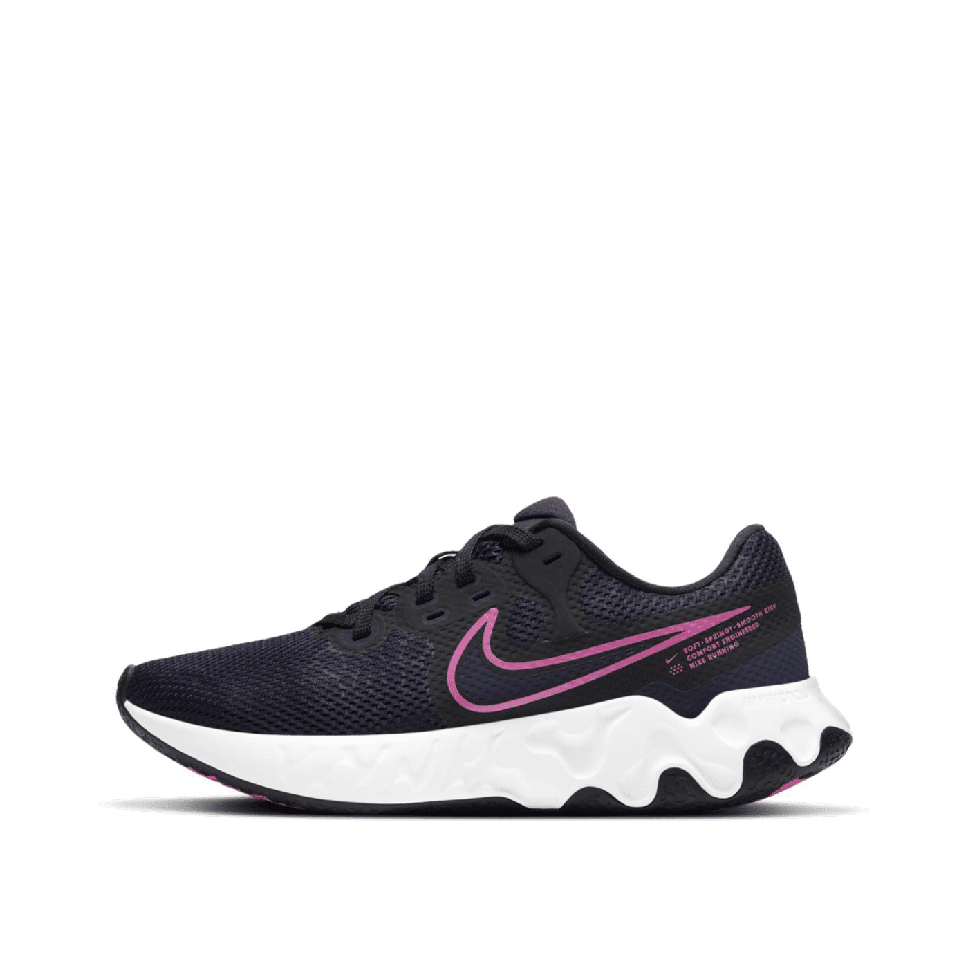 Nike Renew Ride 2 Blackened Blue Pink Glow (W) CU3508-401