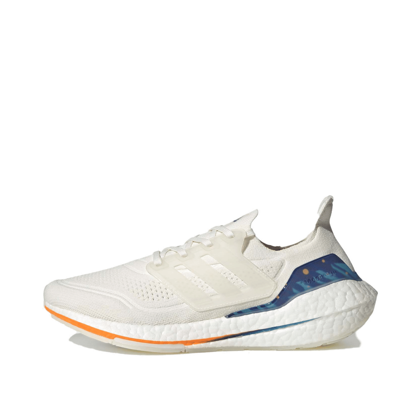 adidas Ultra Boost 21 White Royal Blue GX8532