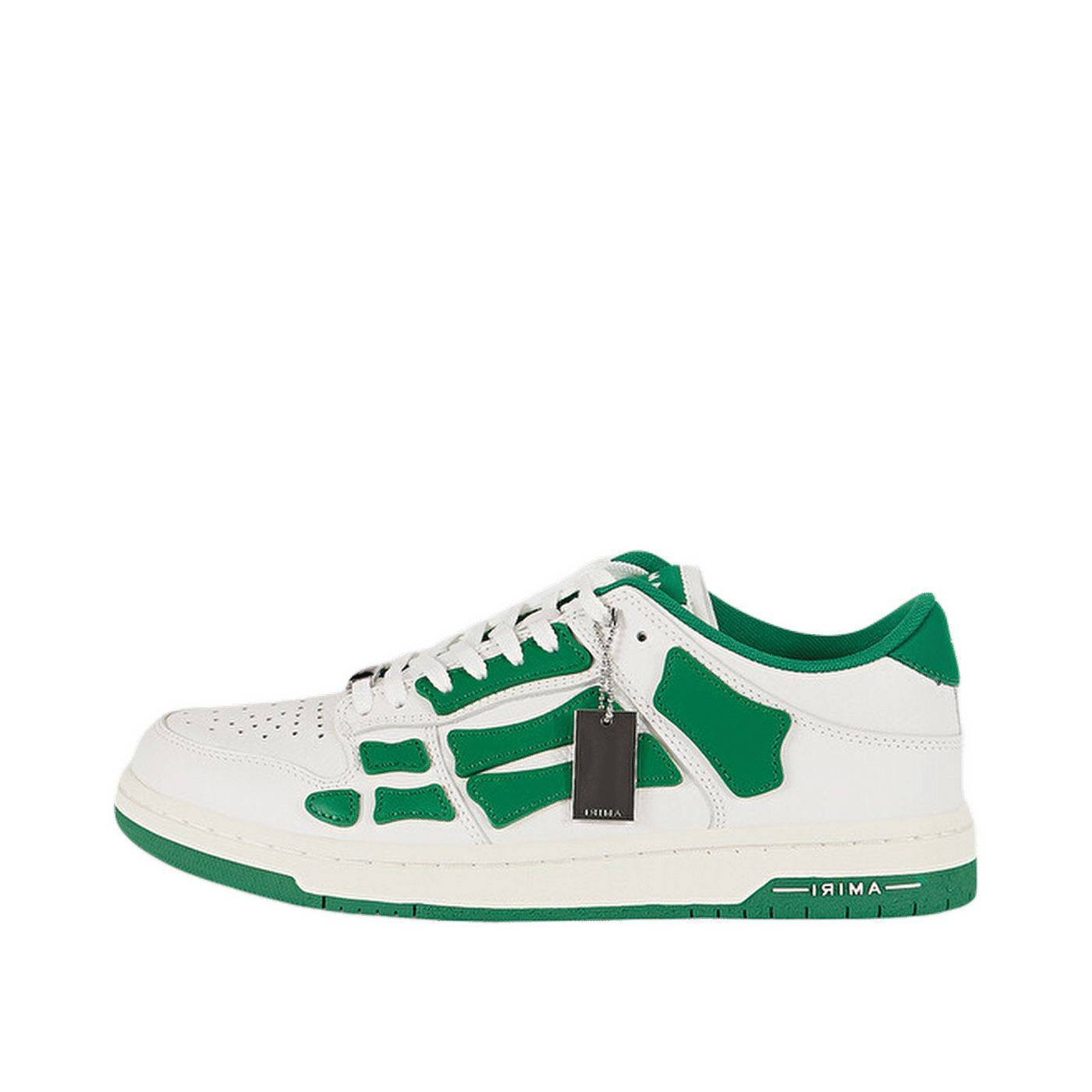 Amiri Skel Top Low White Green MFS003-114