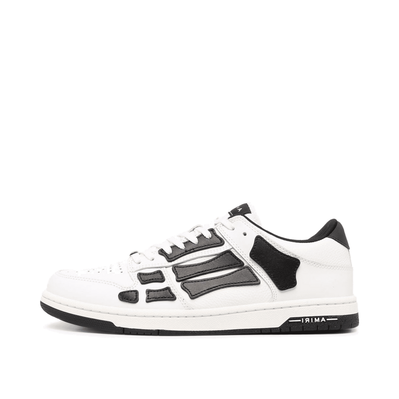 Amiri Skel Top Low White Black White PS22MFS003-111