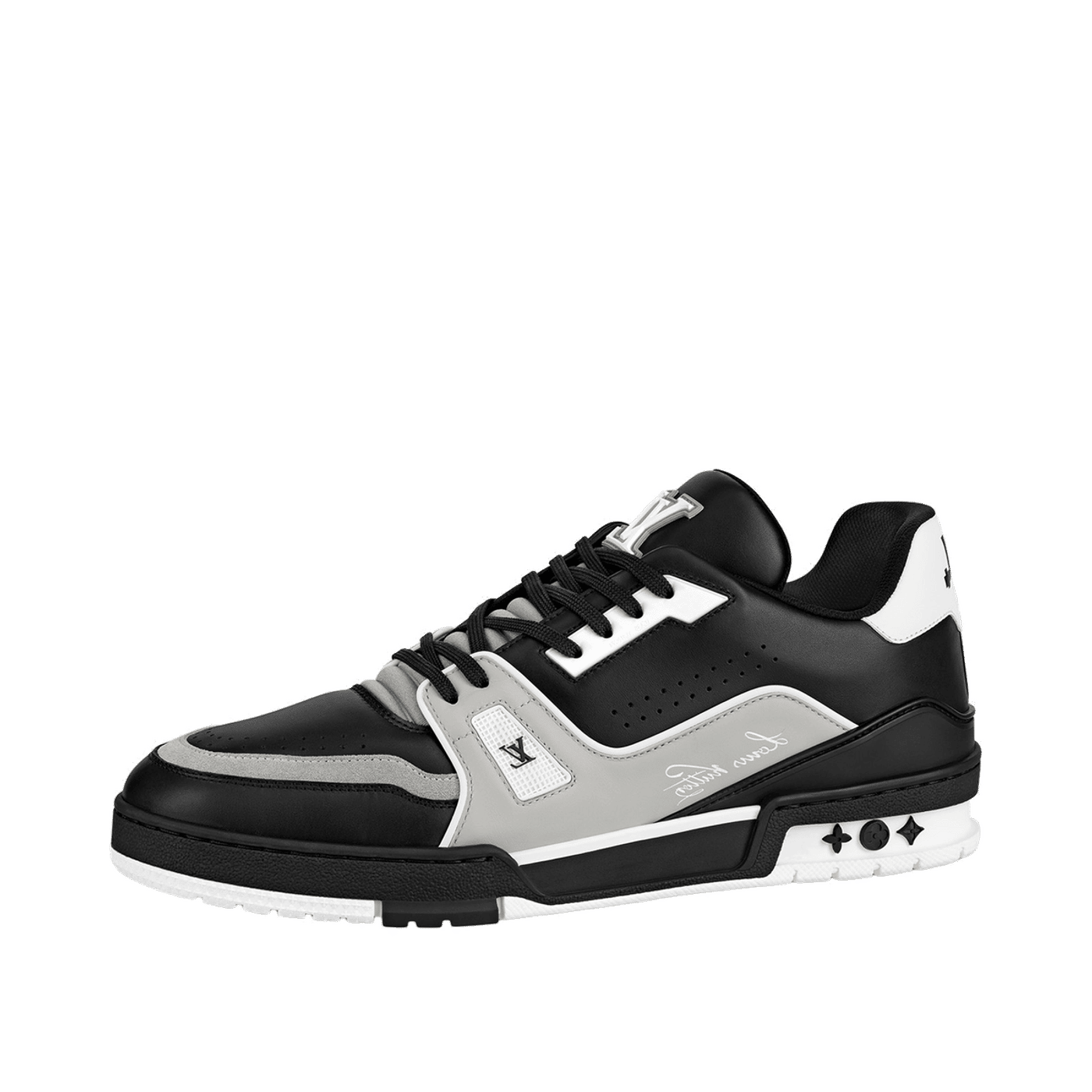Louis Vuitton LV Trainer Black Grey White 1AAHS3
