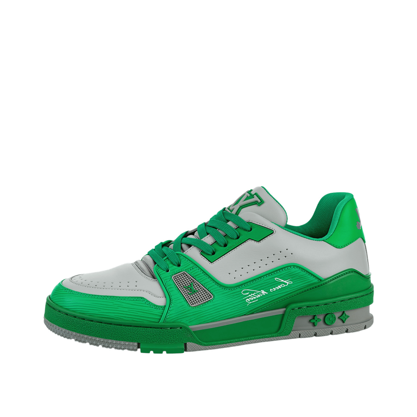 Louis Vuitton LV Trainer #54 Green Grey 1AA6VB