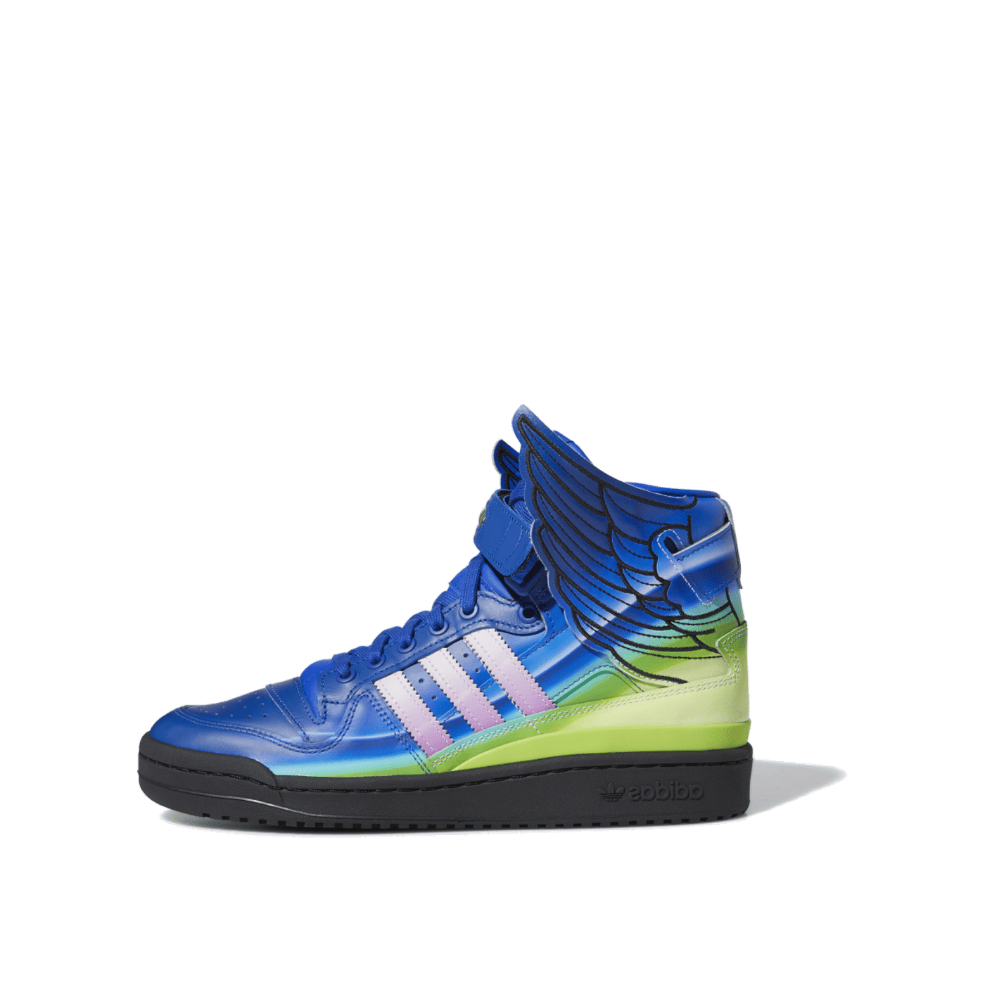 adidas x Jeremy Scott Forum High Wings 4.0 "Blue/Shock Pink/Light Pink" | GY4421