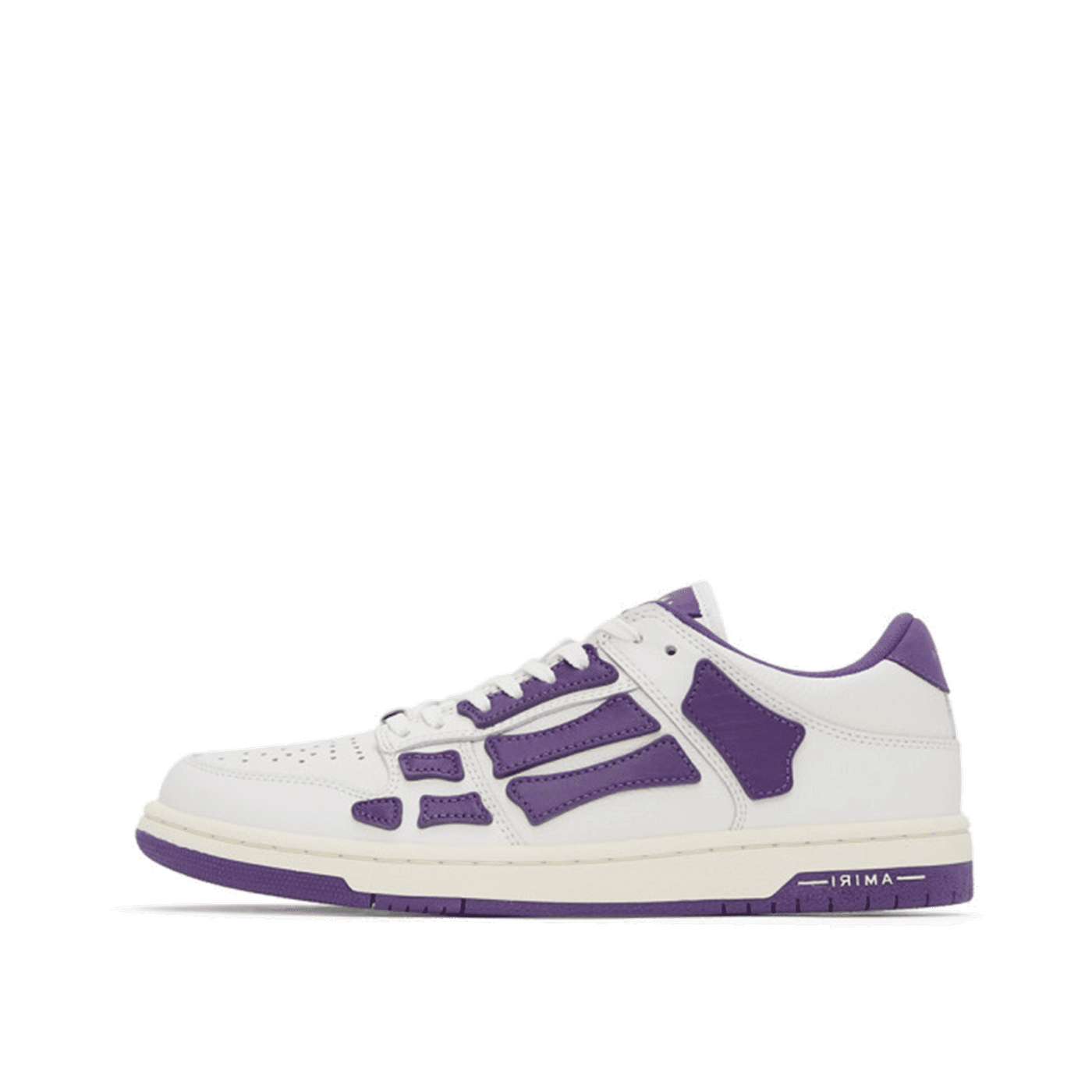 AMIRI Skel Top Low White Purple PS22MFS003-196