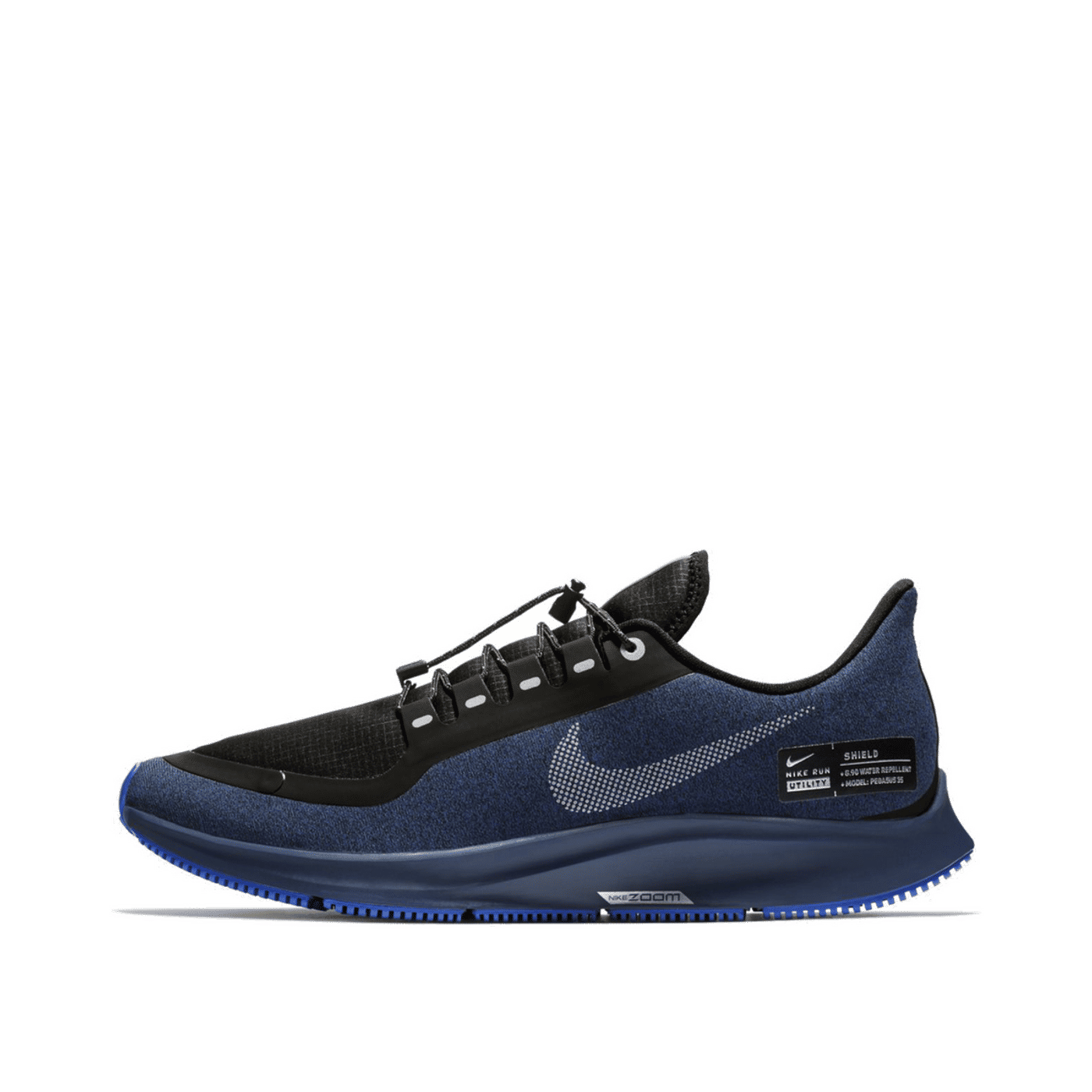 Nike Air Zoom Pegasus 35 Shield Black Blue Void AA1643-003
