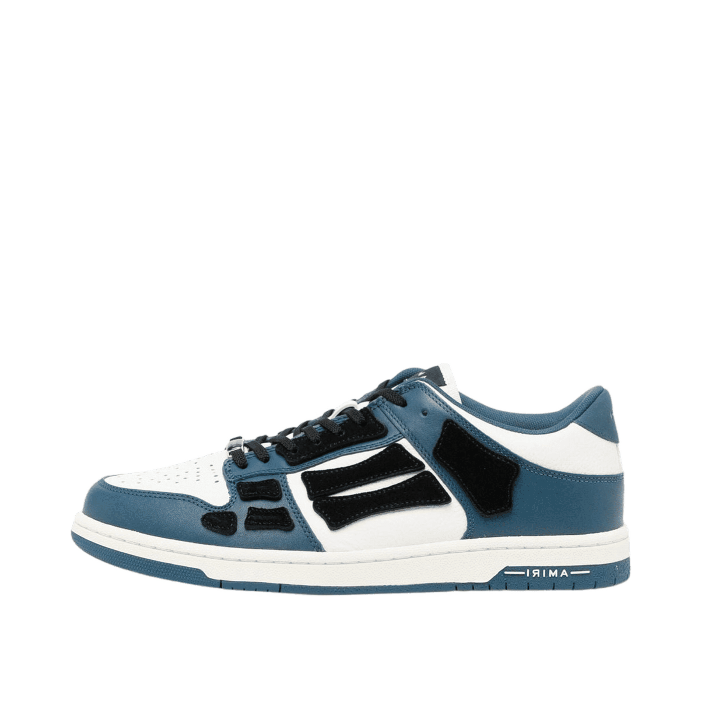 Amiri Skel Top Low White Navy Blue Black AW22MFS003-410